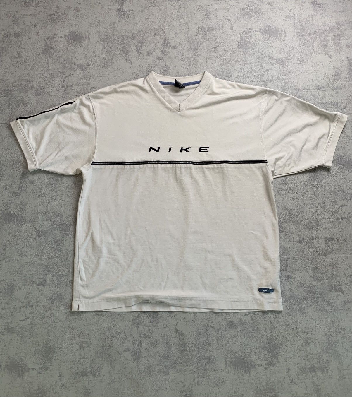 Nike × Vintage Vintage Nike Jersey Spellout y2k Size US XL / EU 56 / 4 - 1 Thumbnail