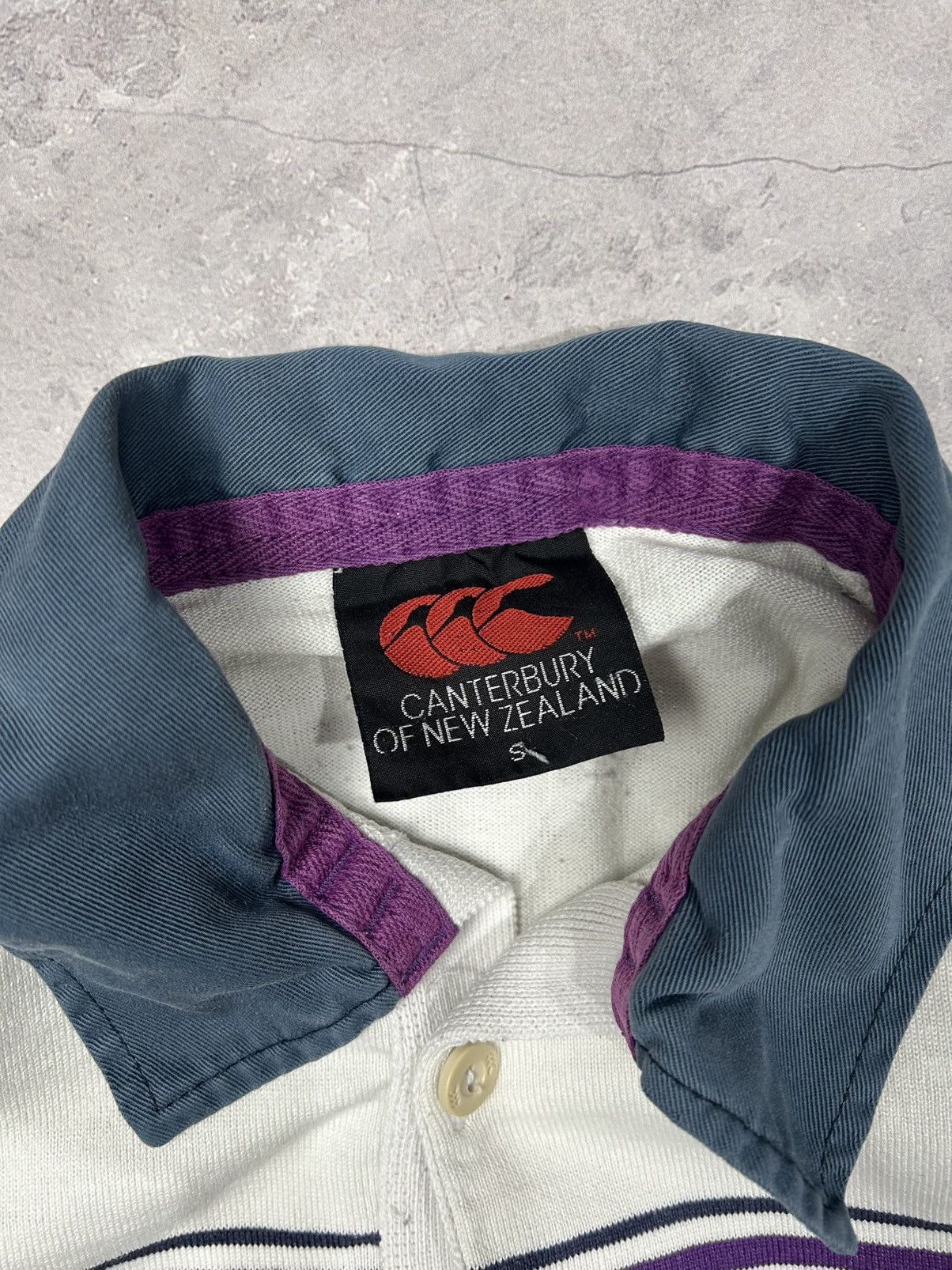 Canterbury of New Zealand Canterbury Scotland Vintage Rare Rugby Jersey Size S M Size US S / EU 44-46 / 1 - 14 Thumbnail