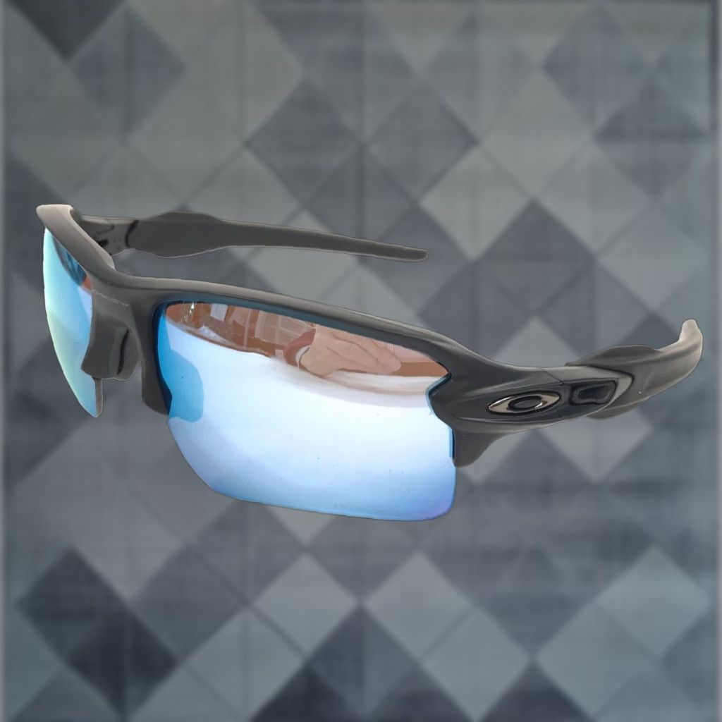 Oakley Men's Flak XL Sunglasses Polarized UV400 Blue Lens