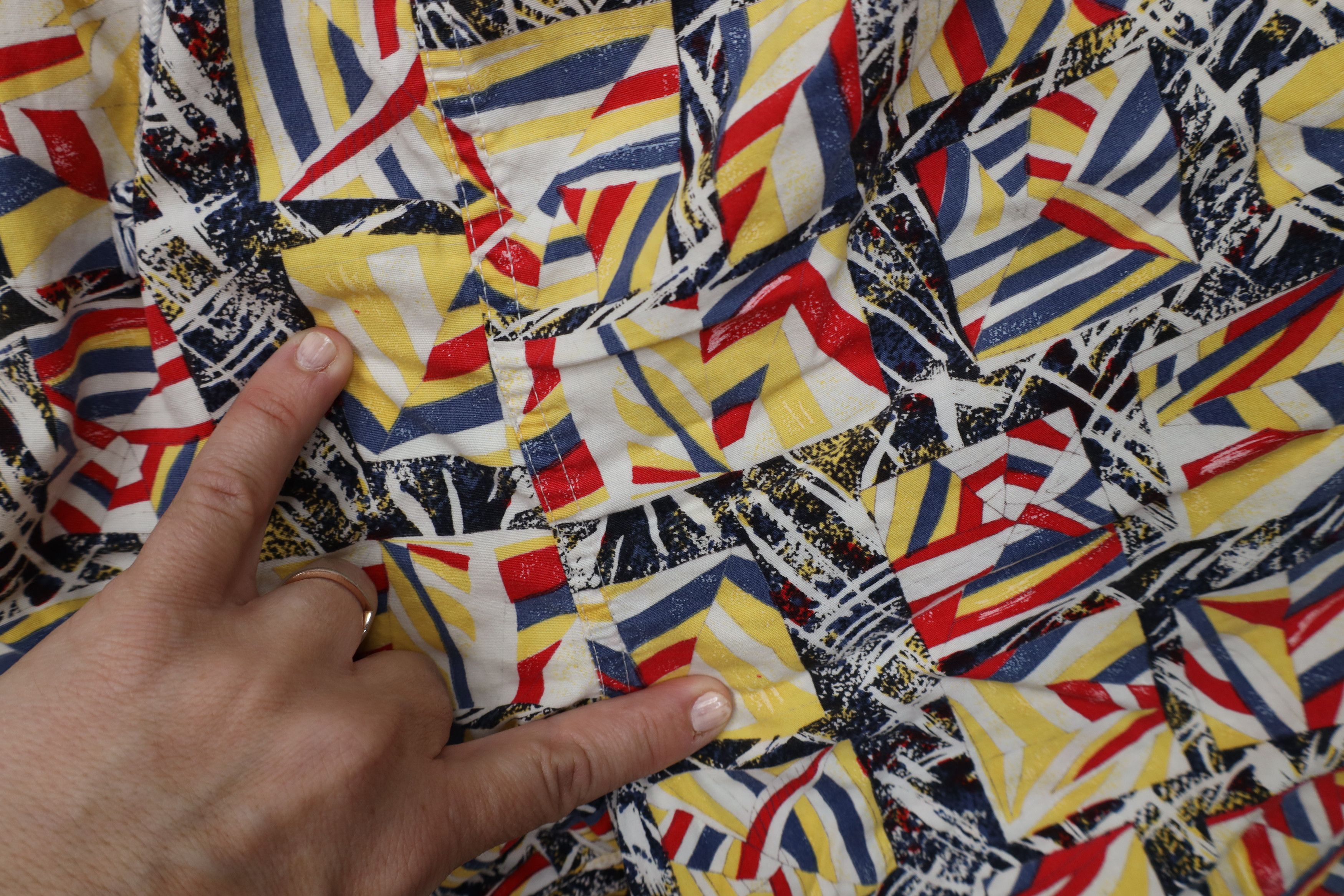 Vintage Vintage 90s Hobie Abstract Sailing Flags Lined Shorts Trunks Size US 32 / EU 48 - 14 Thumbnail