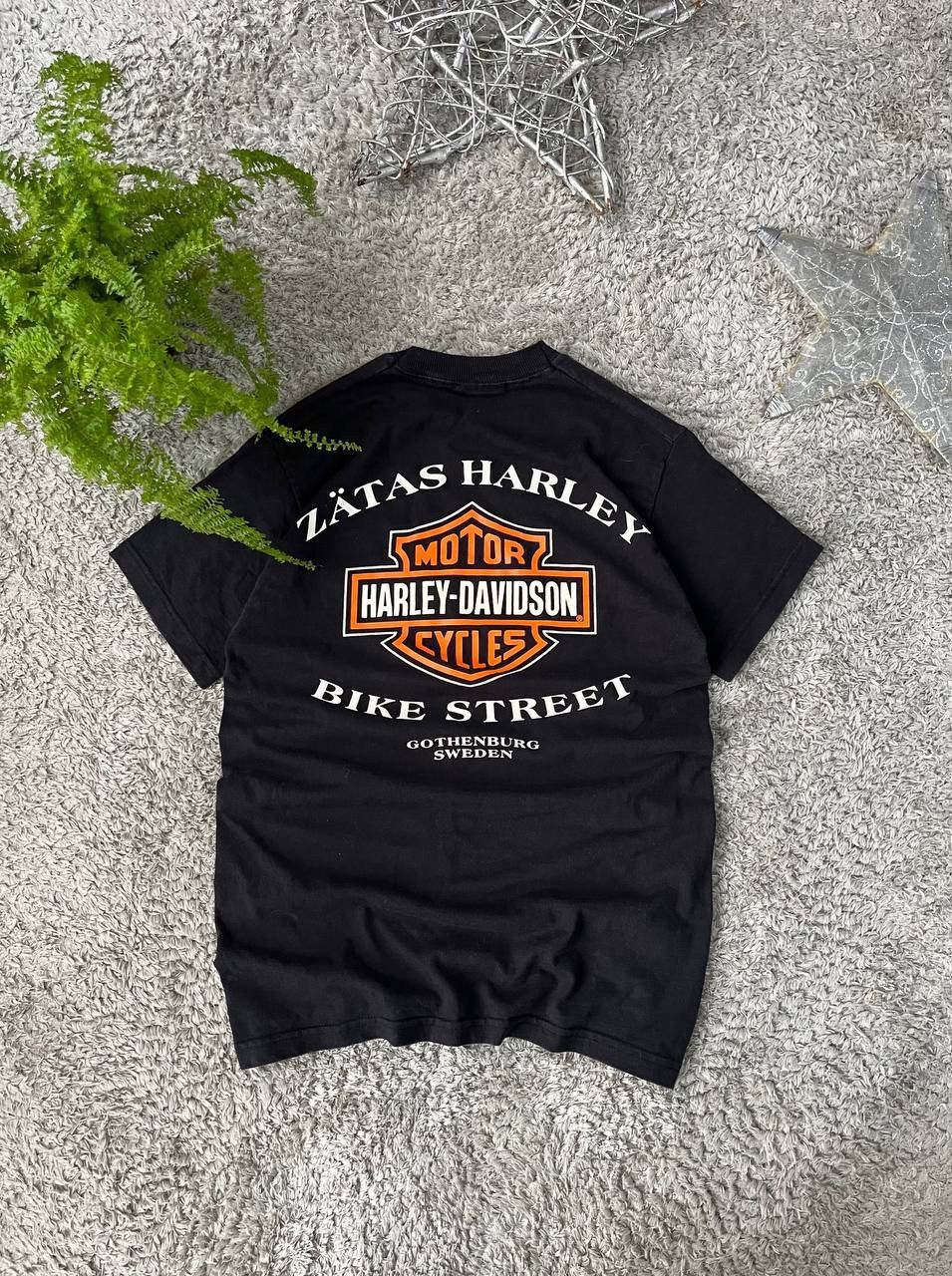 Harley Davidson × Vintage 90s Harley-Davidson T-Shirt Streetwear Vintage Big Logo Rare Size US S / EU 44-46 / 1 - 1 Thumbnail