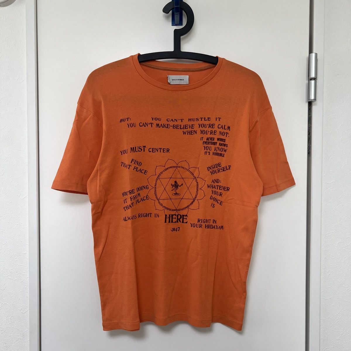 Wales Bonner WALES BONNER RAM DASS PRESENCE T-SHIRT Size US S / EU 44-46 / 1 - 2 Thumbnail