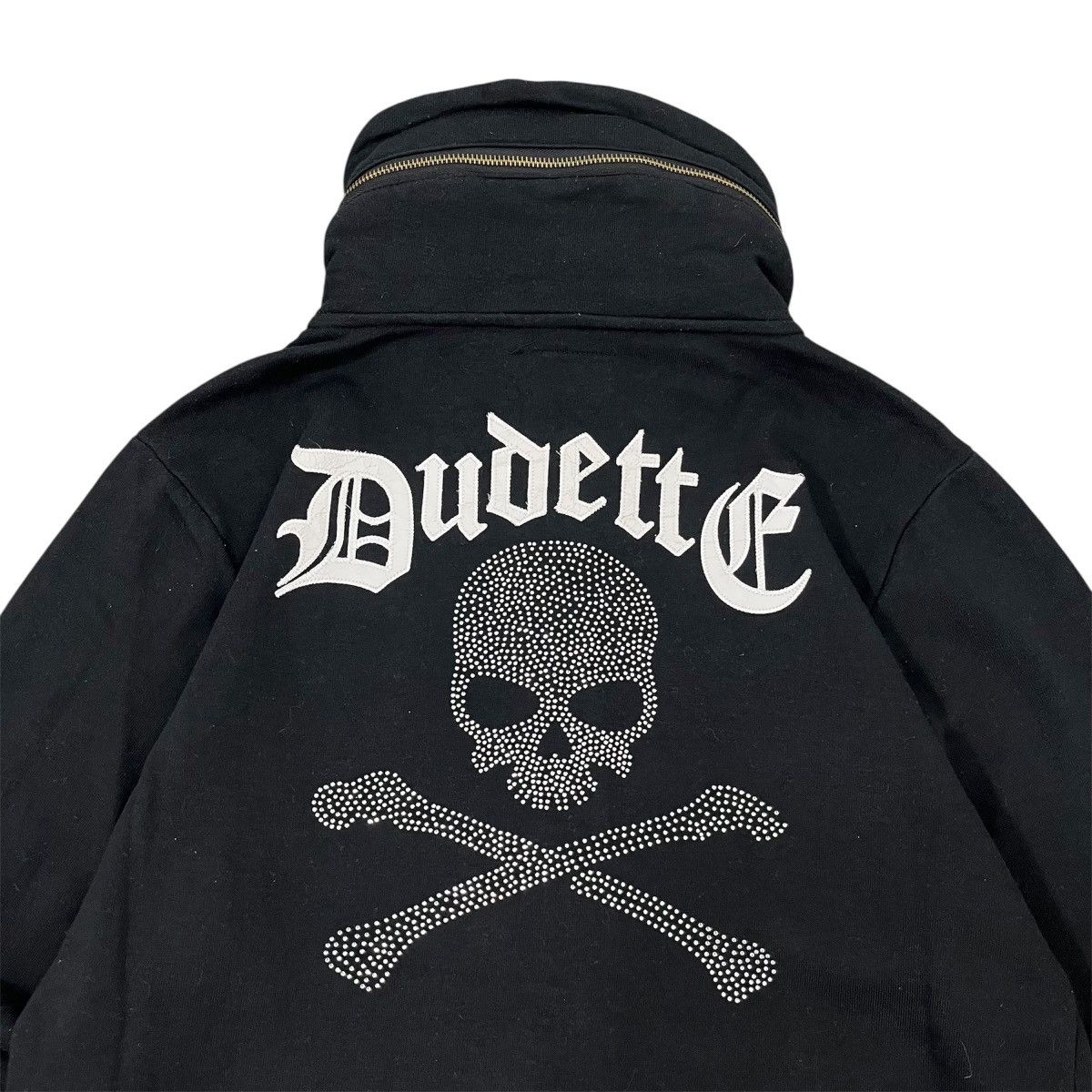 Japanese Brand ☠️ Andre Malraur Homme Gothic ZipHoodie Skull Swarovski Size US M / EU 48-50 / 2 - 5 Thumbnail
