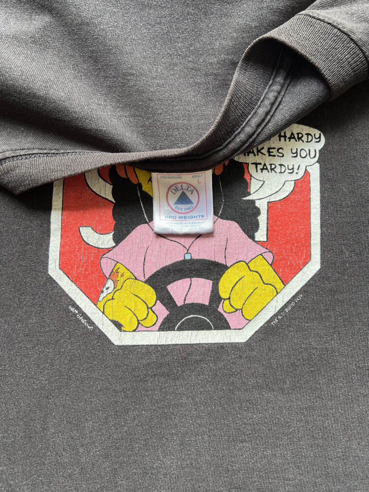 Cartoon Network × The Simpsons × Vintage VTG ‘90s Otto The Bus Driver The Simpsons TV Show Tee Shirt Size US L / EU 52-54 / 3 - 4 Thumbnail