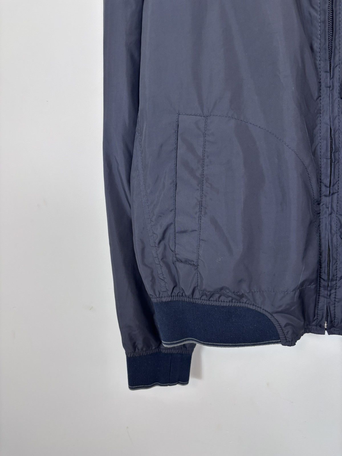 Corneliani Corneliani ID Men’s Eden Navy Blue Full Zip Bomber Jacket Size US L / EU 52-54 / 3 - 5 Thumbnail