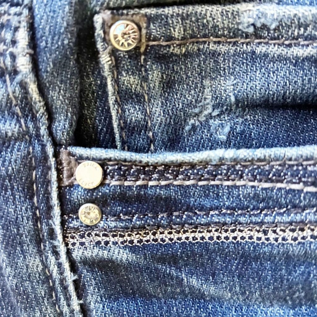White House Black Market White House Black Market Distressed Slim Ankle Jeans Size 00 Size 24" / US 00 / IT 34 - 7 Thumbnail