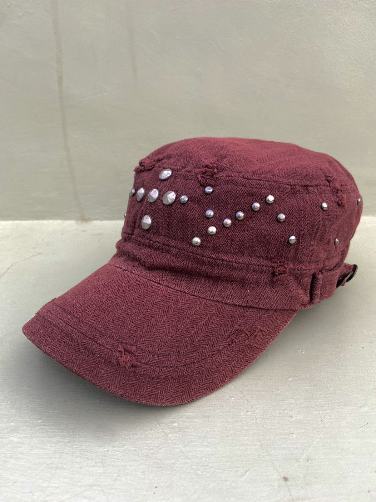 Hysteric Glamour × If Six Was Nine × Japanese Brand 2000s ditsetressed studded button patrol hat Size ONE SIZE - 2 Thumbnail