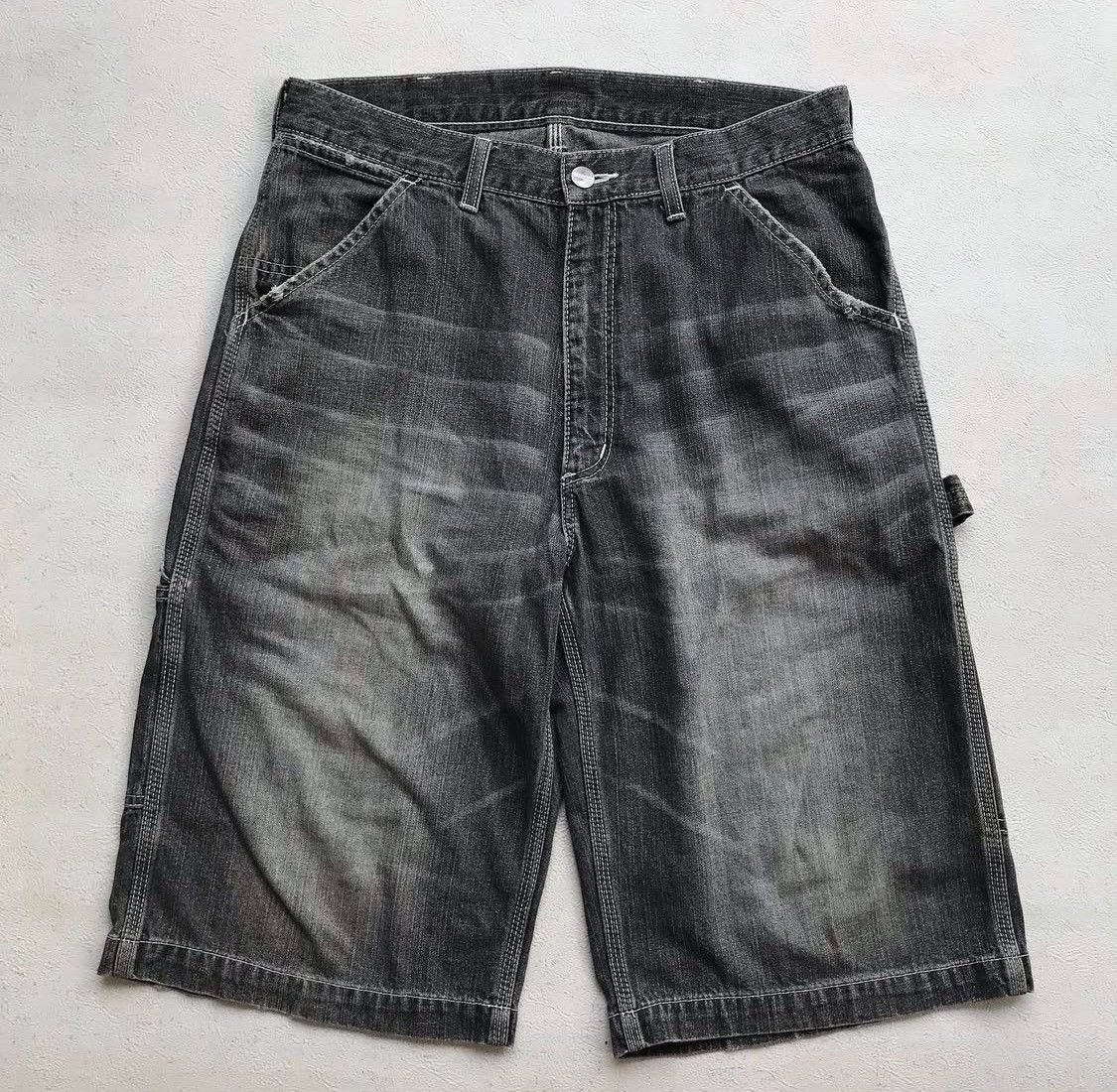Carhartt × Vintage Carhartt Shortcarpenter Black Wash Size US 32 / EU 48 - 2 Thumbnail