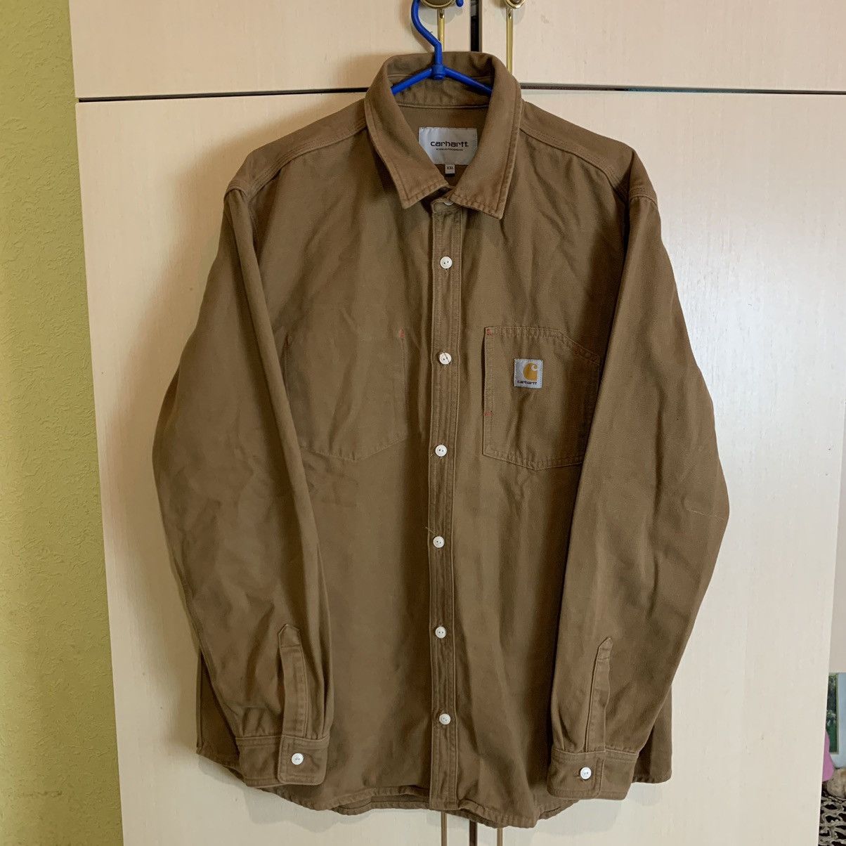 Other Carhartt Work In Progress LS Tony Shirt Overshirt Size US XXL / EU 58 / 5 - 5 Thumbnail