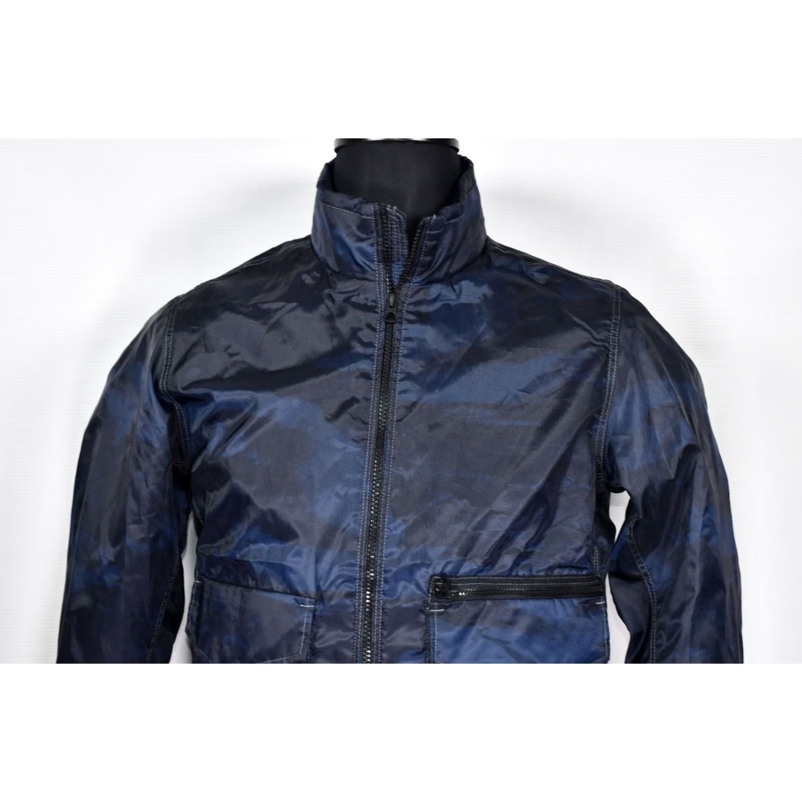 G-Star G-Star TROUPMAN BOMBER MAZARINE BLUE WAVE CAM PUOLOR CAMO SIZE M Jacket Men Size US M / EU 48-50 / 2 - 2 Thumbnail