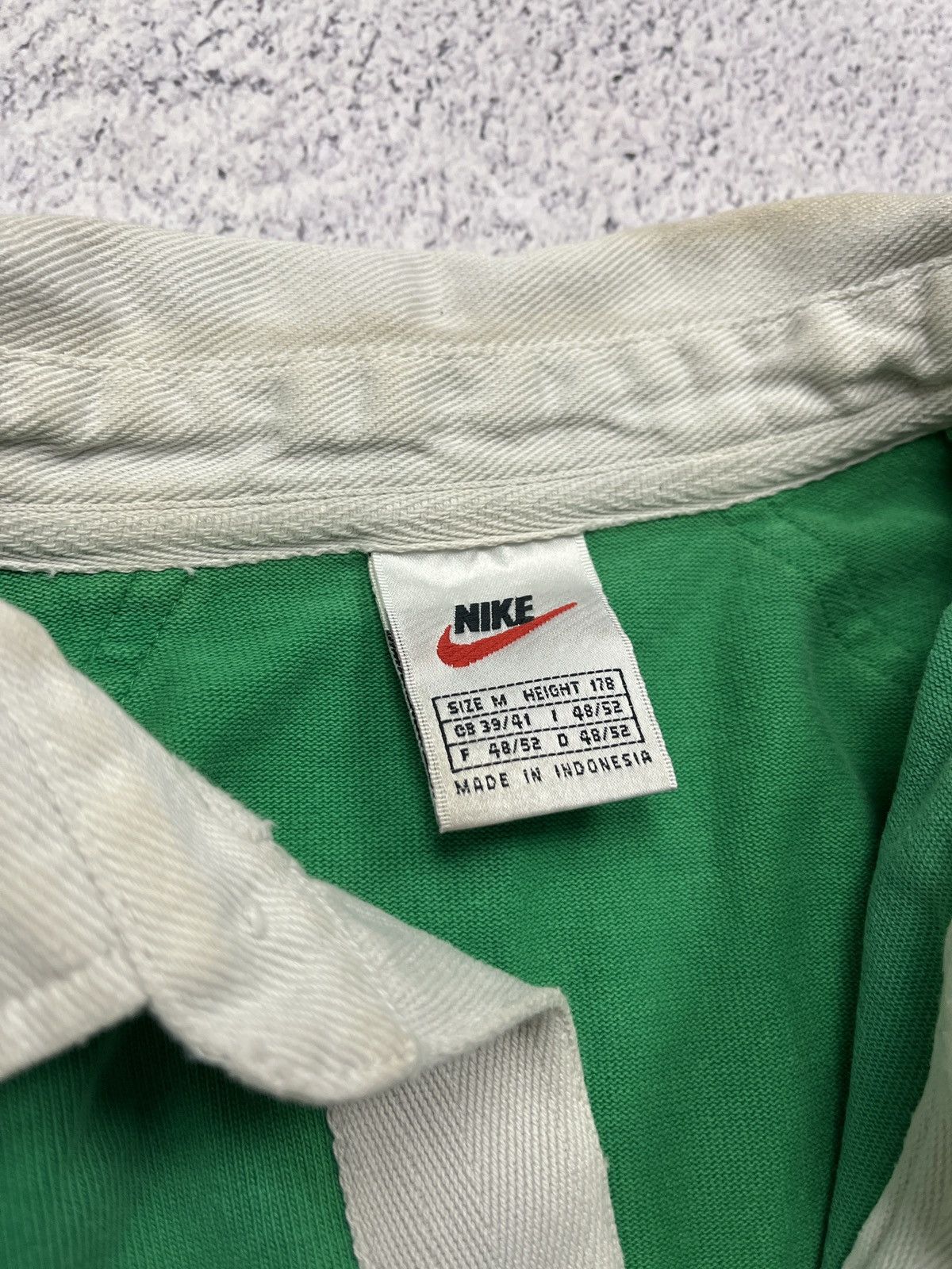 Nike Vintage Nike Ireland 1998 Retro Rugby Longsleeve Shirt Rare Size US M / EU 48-50 / 2 - 9 Thumbnail