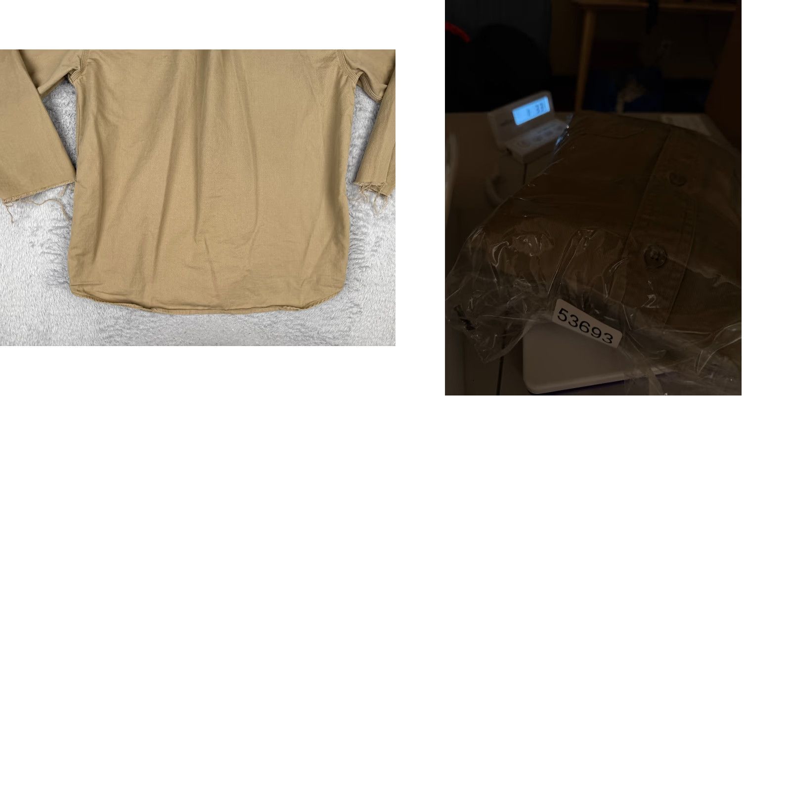 Carhartt Carhartt Shirt Men Large Beige Long Sleeve Button-Up Cotton Blend Fire Resistant Size US L / EU 52-54 / 3 - 10 Thumbnail
