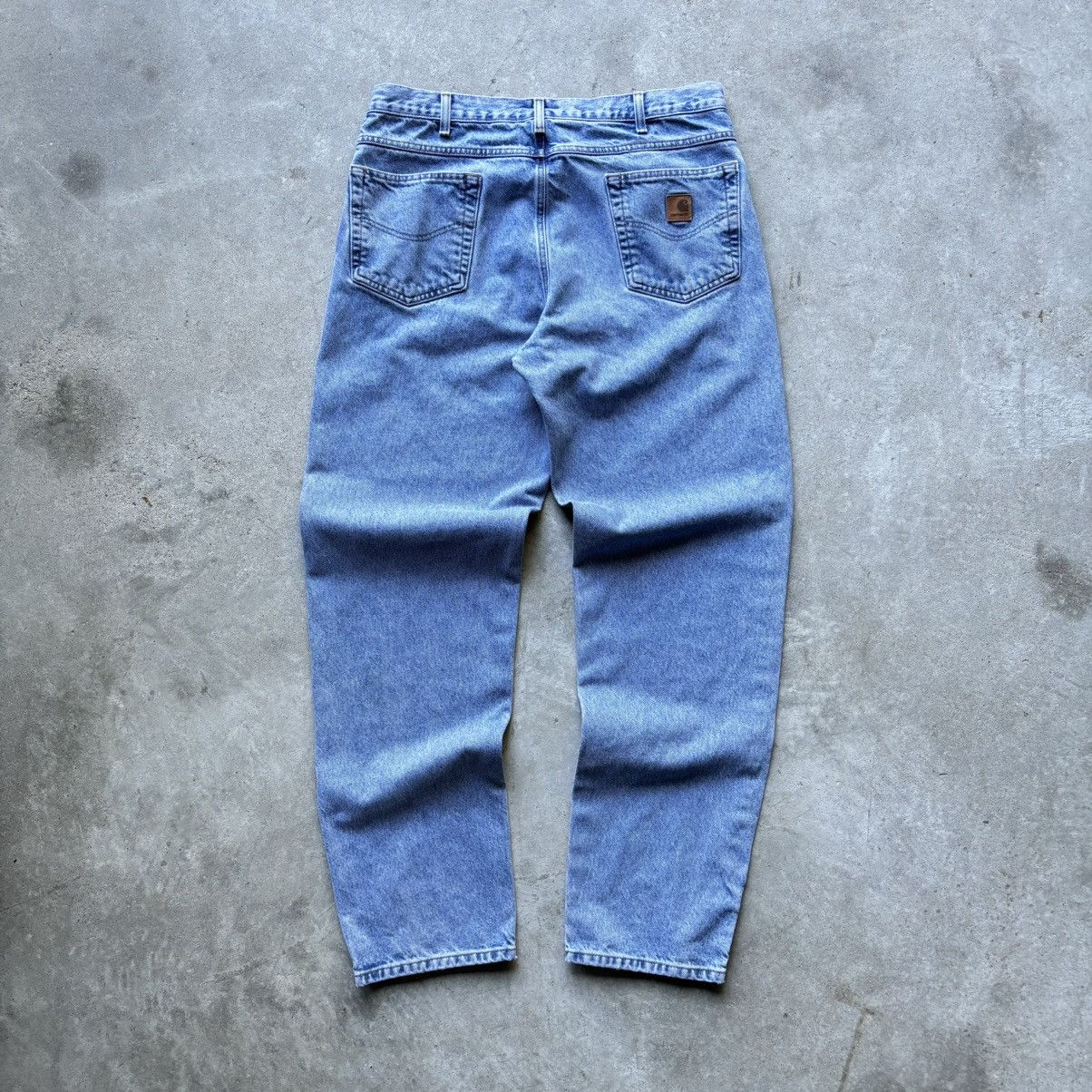 Other vintage Y2K CARHARTT Baggy Denim Classic Relaxed Fit jeans Size US 36 / EU 52 - 13 Thumbnail