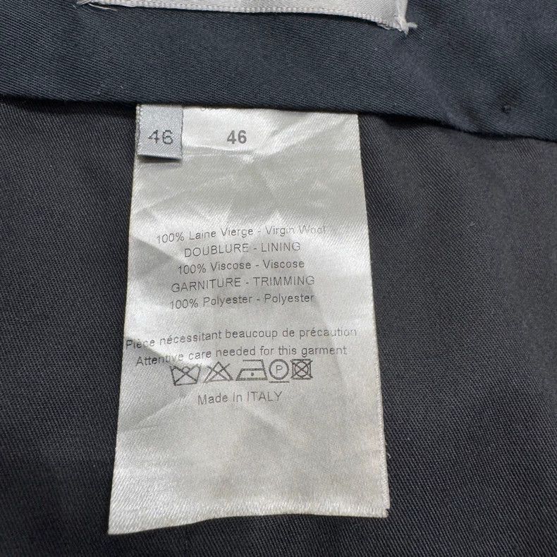 Dior Dior Solid color wool casual pants 2503-Nextarrow Size US 30 / EU 46 - 3 Thumbnail