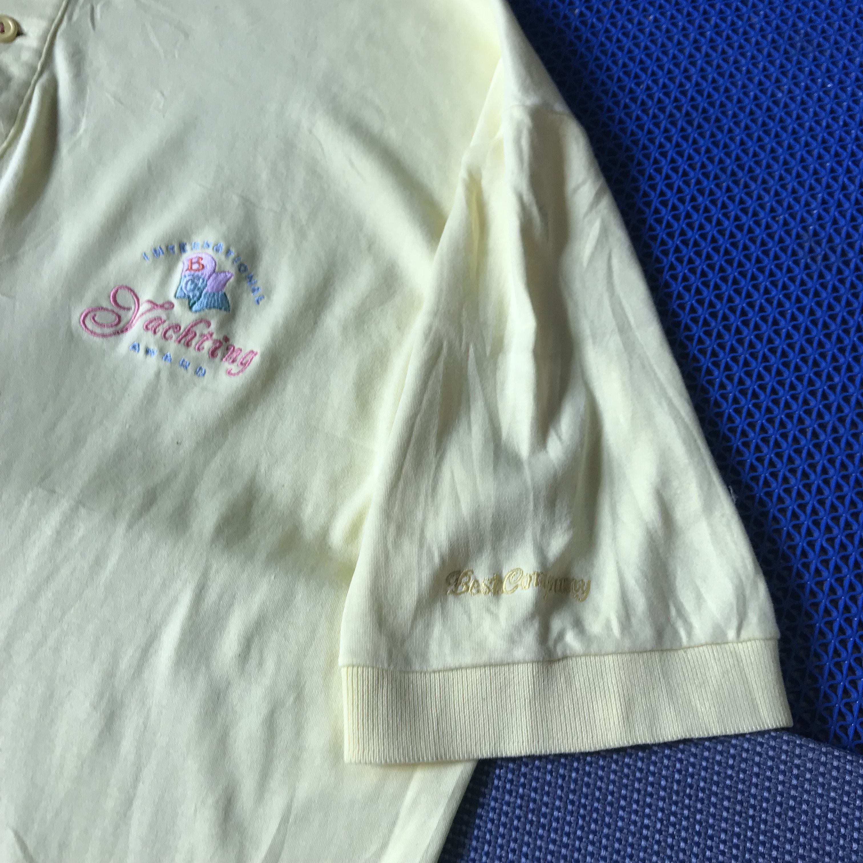 Vintage Vintage Best Company Italian Paninaro History Polo shirt Size US L / EU 52-54 / 3 - 8 Thumbnail