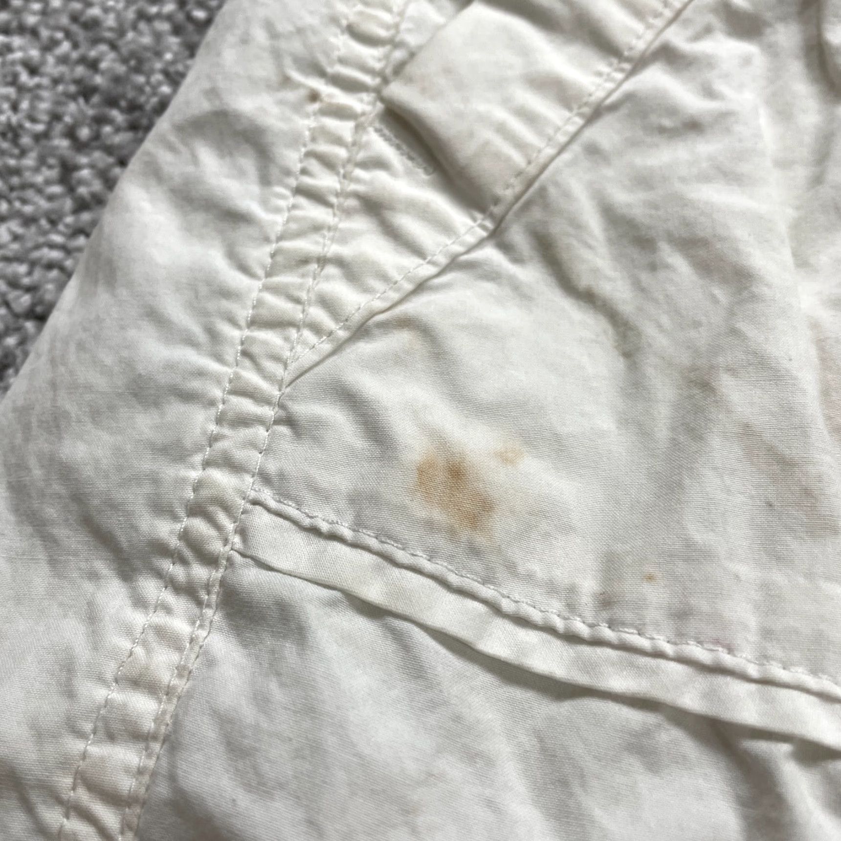 Vintage Columbia Bermuda Shorts Womens 8 White Cotton Mid Rise Casual Outdoor Hike 33x13 Womens Mens? Size 30" / US 8 / IT 44 - 3 Thumbnail