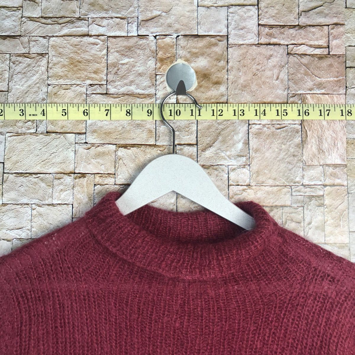 Homespun Knitwear × Japanese Brand Japanese Brand Marron Knitwear crop top vintage #A946 Size M / US 6-8 / IT 42-44 - 4 Thumbnail