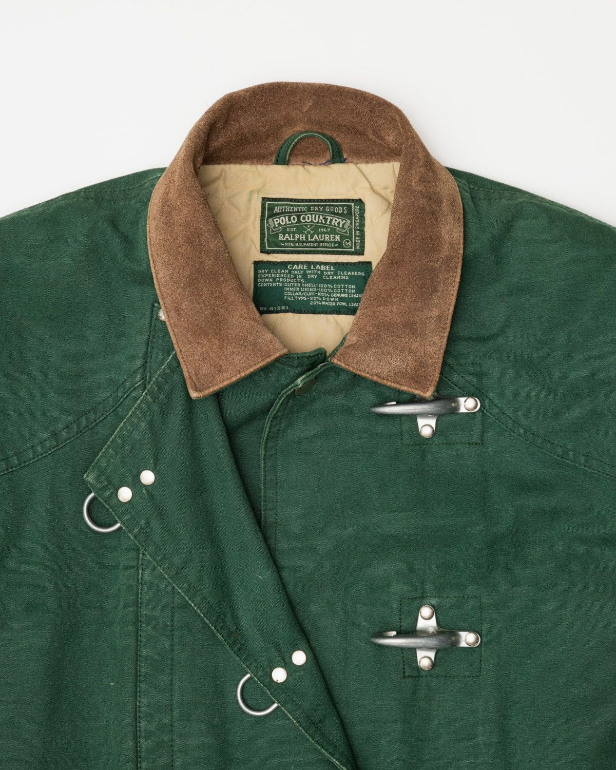 Polo Ralph Lauren Vintage Ralph Lauren Country Fireman Down Jacket Size US M / EU 48-50 / 2 - 5 Thumbnail