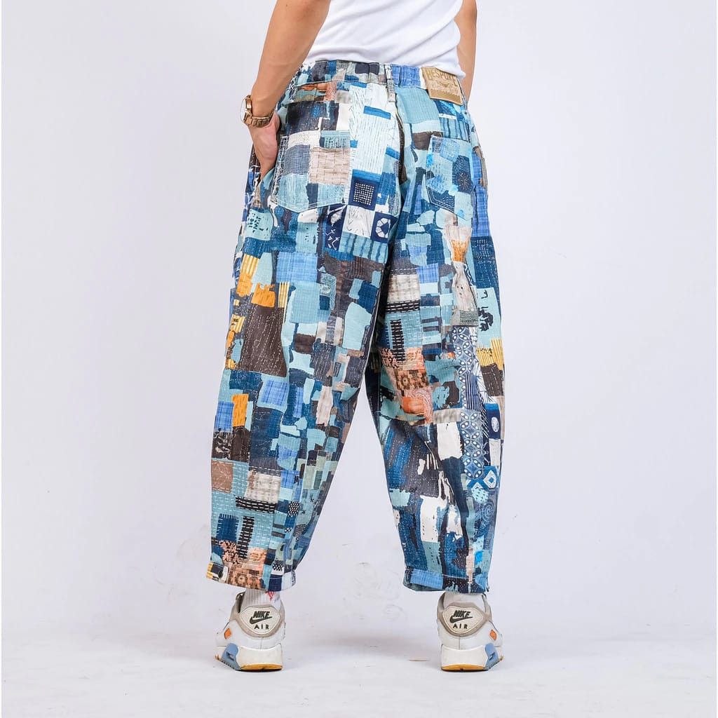 Denime × Japan Blue Jeans Kaito Boro Pants Size US 30 / EU 46 - 2 Thumbnail