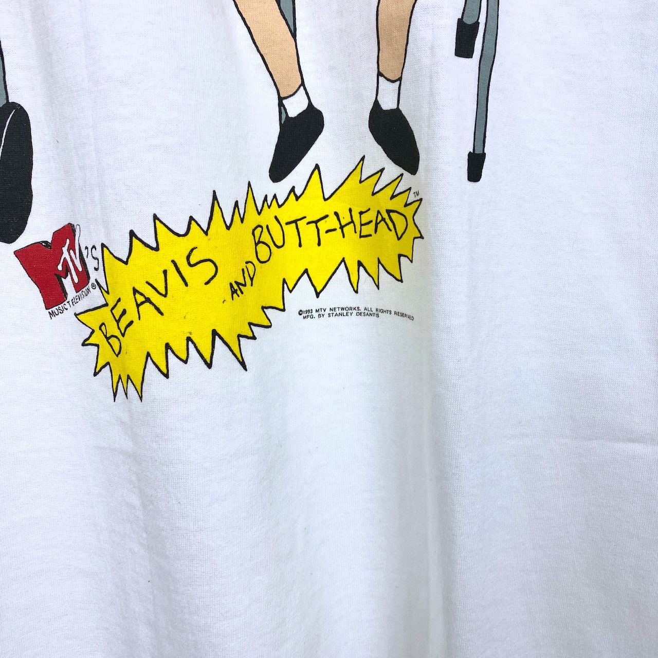 Vintage VINTAGE 1993 BEAVIS & BUTTHEAD KNOWLEDGE IS STUPID TEE Size US L / EU 52-54 / 3 - 4 Thumbnail