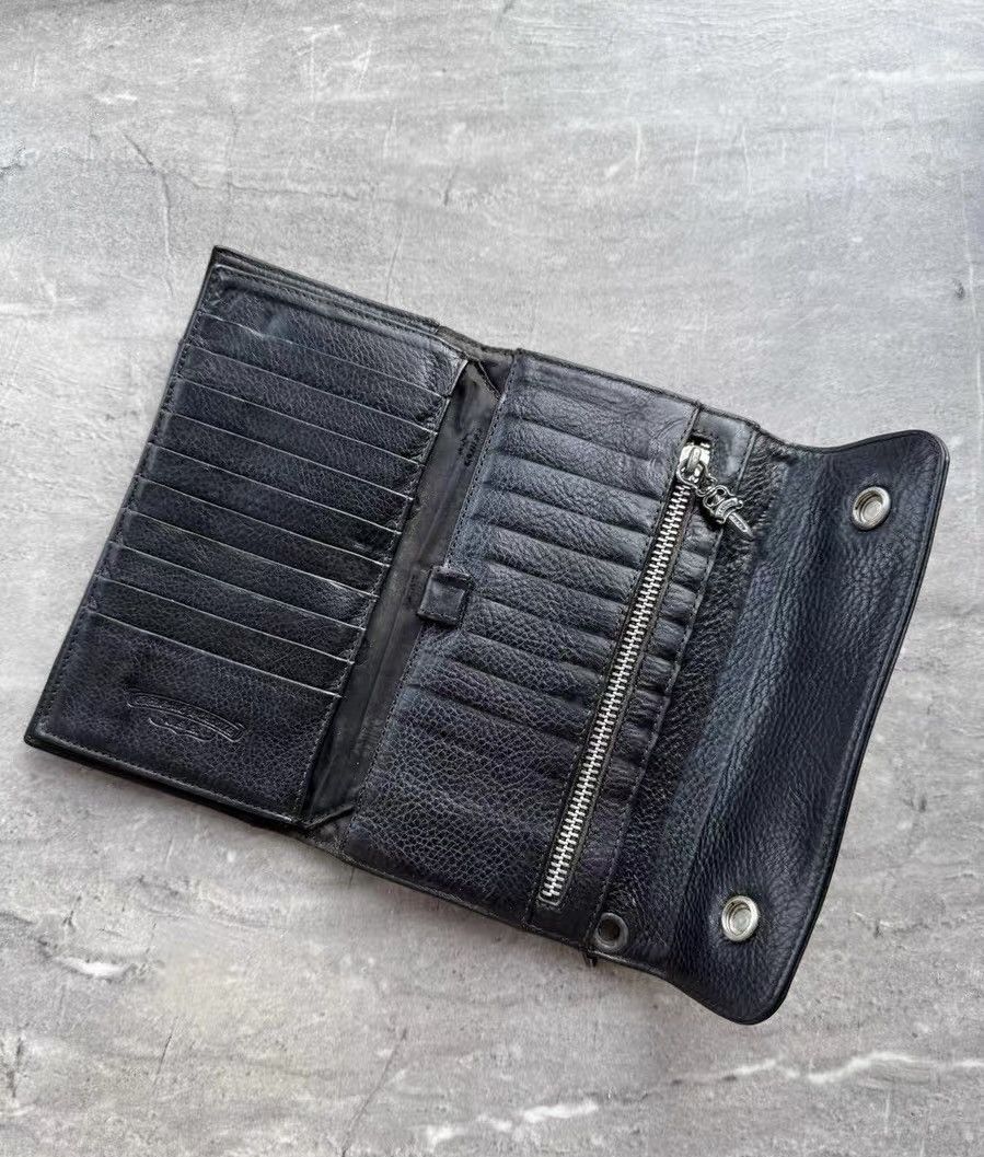 Chrome Hearts Chrome Hearts Silver Buckle Sword Trifold Wallet Size ONE SIZE - 6 Thumbnail