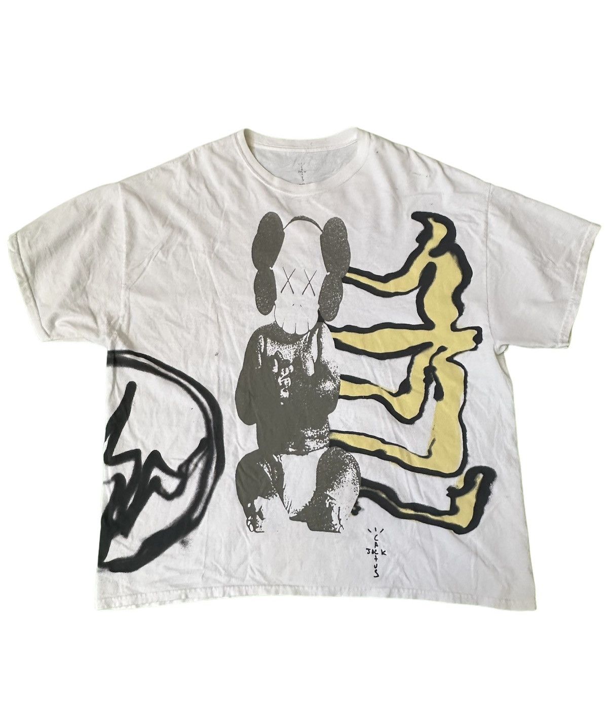 Fragment Design × Kaws Kaws Fragment Tee Size US XL / EU 56 / 4 - 1 Thumbnail