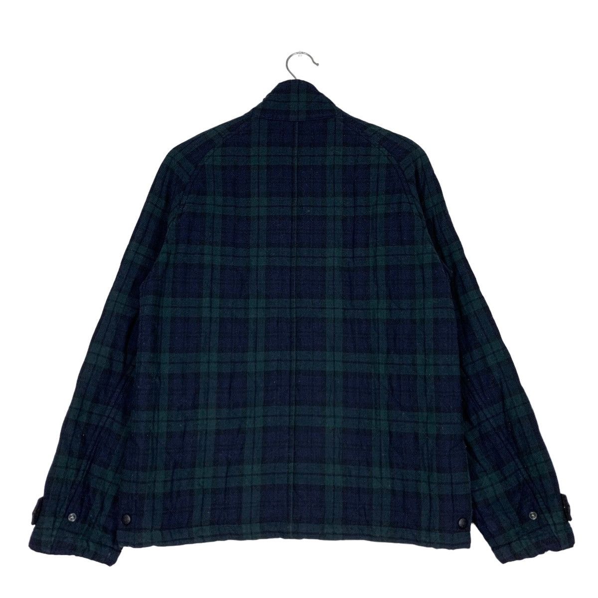 Fred Perry FRED PERRY Tartan Quilted Lined Wool Jacket #0475-C22 Size US M / EU 48-50 / 2 - 7 Thumbnail
