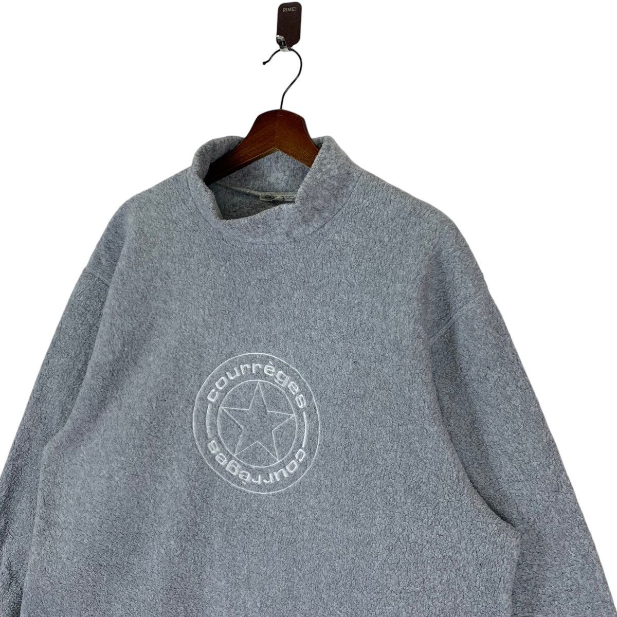 Courreges VINTAGE COURREGES FLEECE SWEATER Size US M / EU 48-50 / 2 - 3 Thumbnail