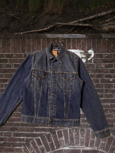 Levi's Vintage 90s Custom Hand Embroidered Denim Jacket Size L / US 10 / IT 46 - 1 Thumbnail