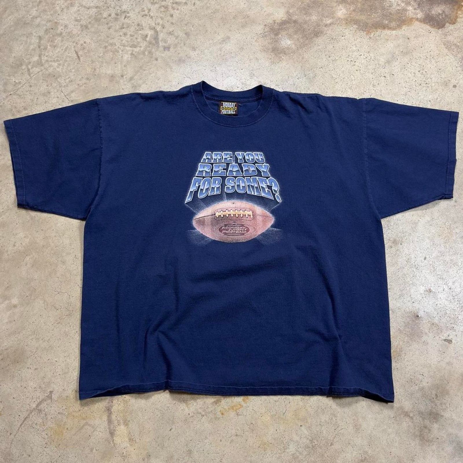 NFL × Vintage Super Sick Boxy Vintage Monday Night Football ABC T-shirt Size US XXL / EU 58 / 5 - 1 Thumbnail