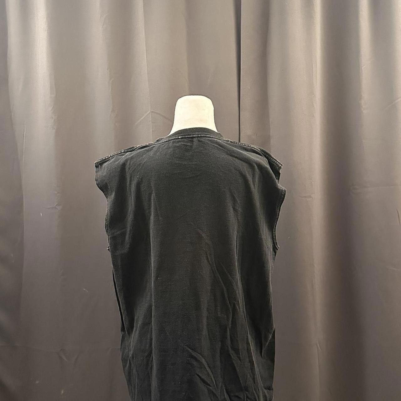 NFL Vintage Black Faded Pittsburgh Steelers Sleeveless Shirt Size US L / EU 52-54 / 3 - 2 Thumbnail