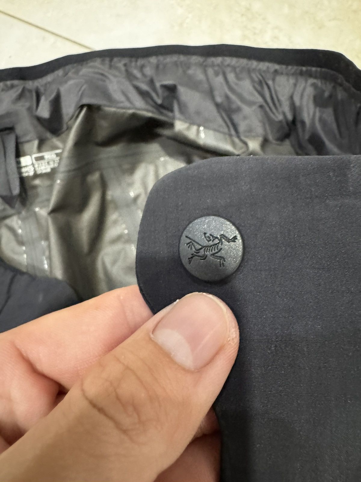 Arc'teryx Arc'teryx Zeta SL Pant Men Medium GoreTex Rain Zip Leg Black Size US 32 / EU 48 - 3 Thumbnail