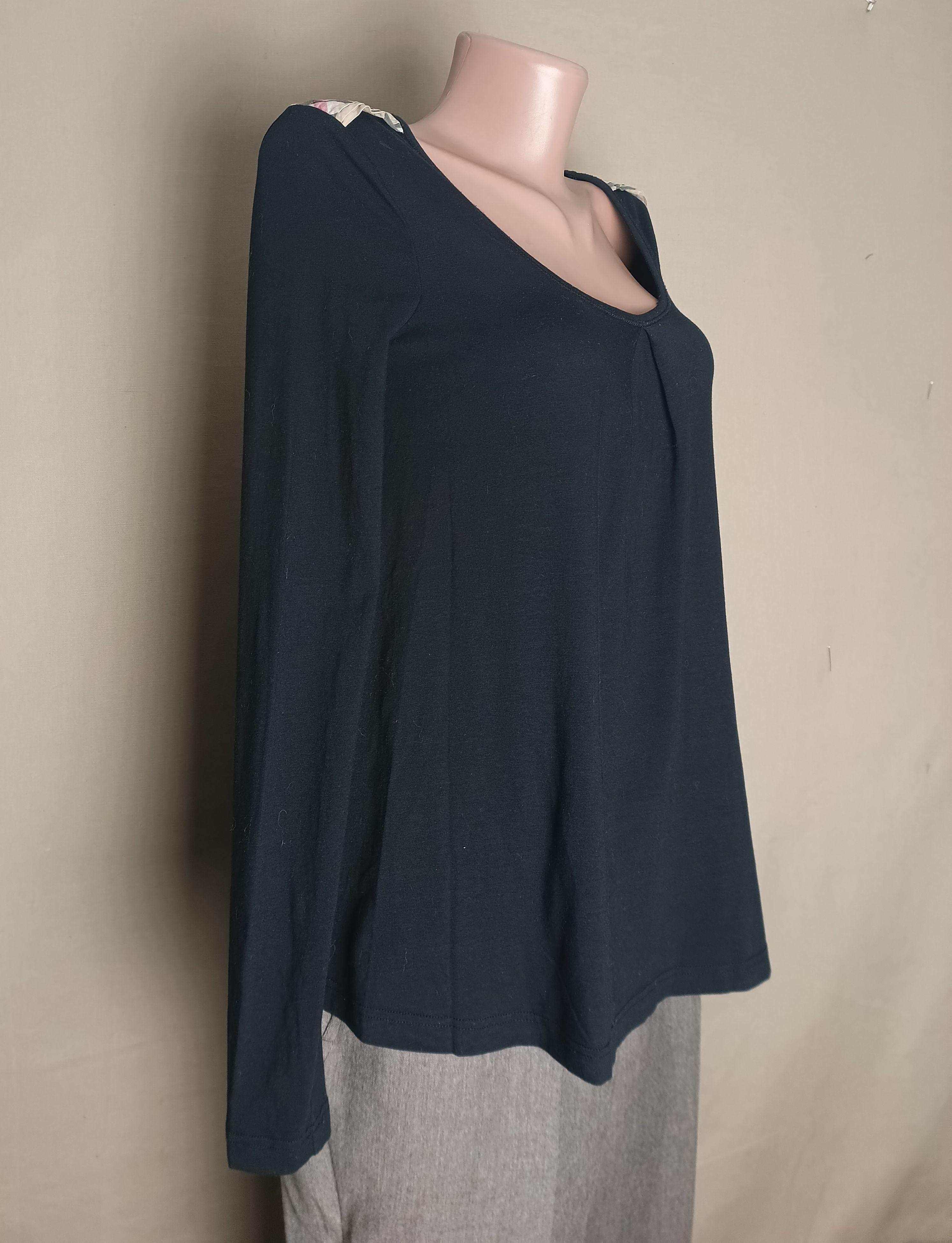 Burberry BURBERRY Brit Cotton Long Sleeve Top Blouse Size XS Size XS / US 0-2 / IT 36-38 - 4 Thumbnail