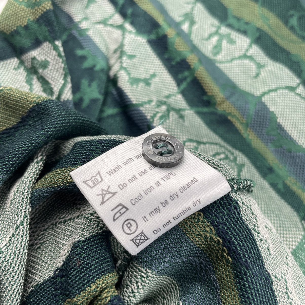 Givenchy × Vintage Vintage 90’s Givenchy Floral Vines L/S Polo Shirt Men’s M Size US M / EU 48-50 / 2 - 10 Thumbnail