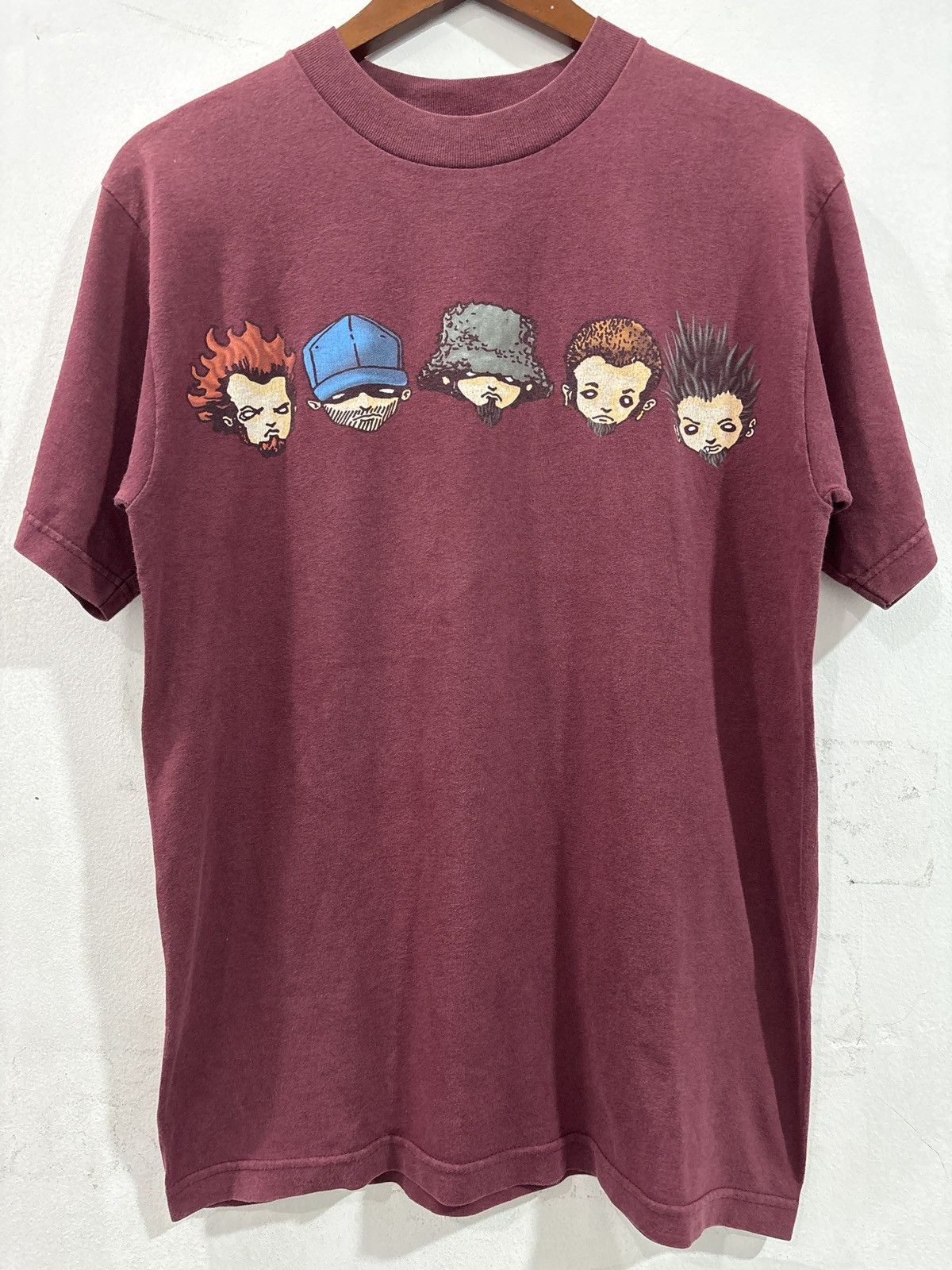 Band Tees Vtg 90s Limp Bizkit School Bus T shirt Size US M / EU 48-50 / 2 - 1 Thumbnail