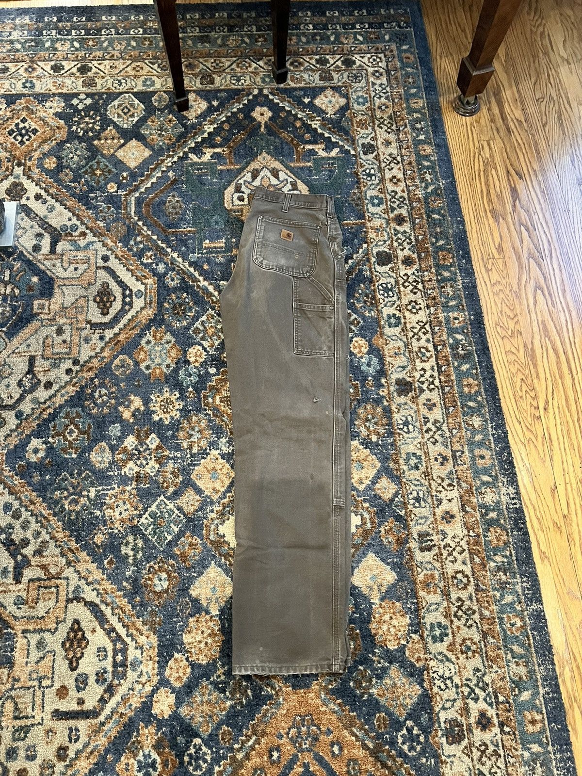 Carhartt VINTAGE CARHARTT DOUBLE DUCK PANTS Size US 32 / EU 48 - 2 Thumbnail