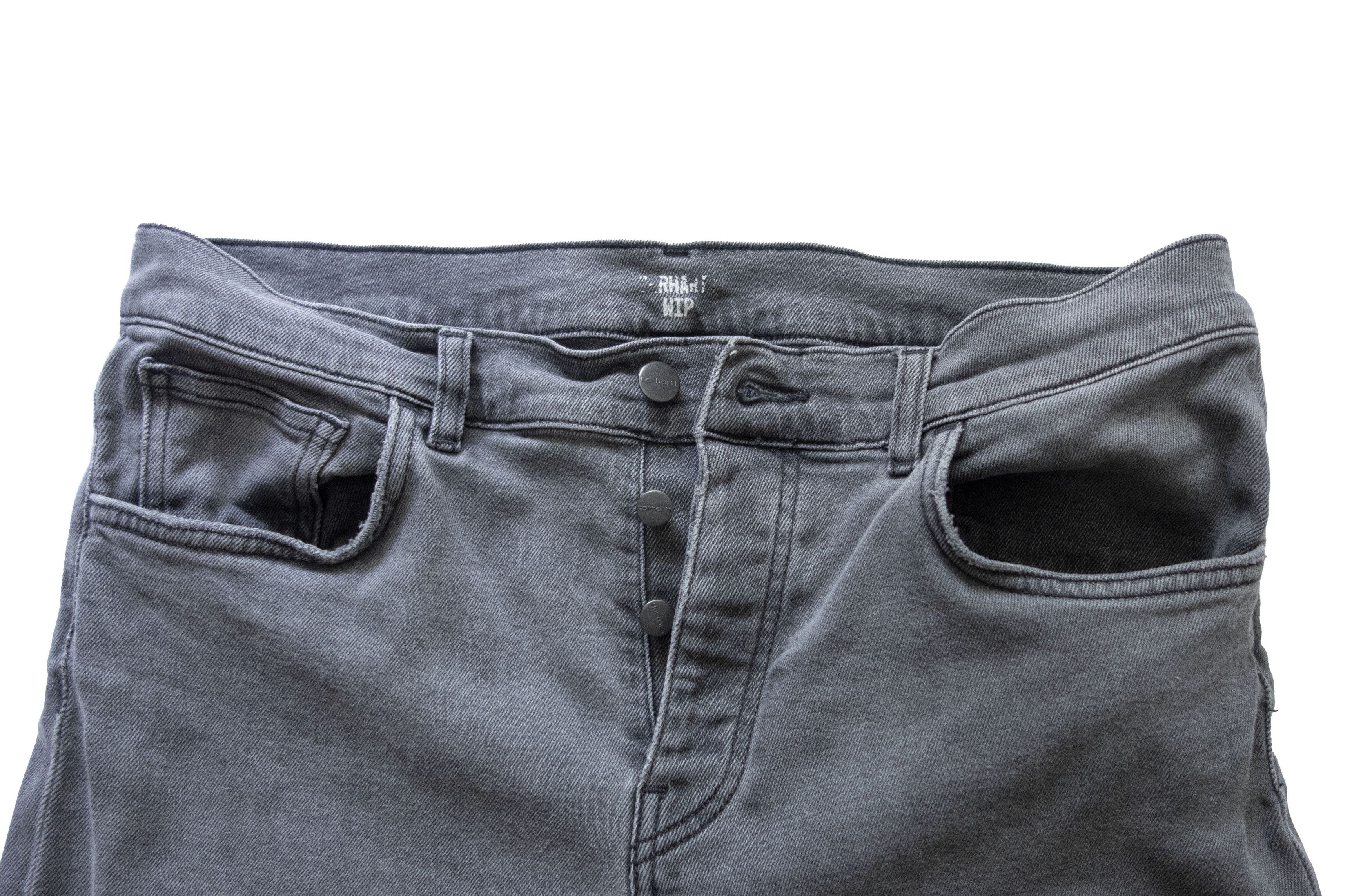 Carhartt Carhartt Wip - Grey Coast Pant Denim Jeans Size US 32 / EU 48 - 2 Thumbnail