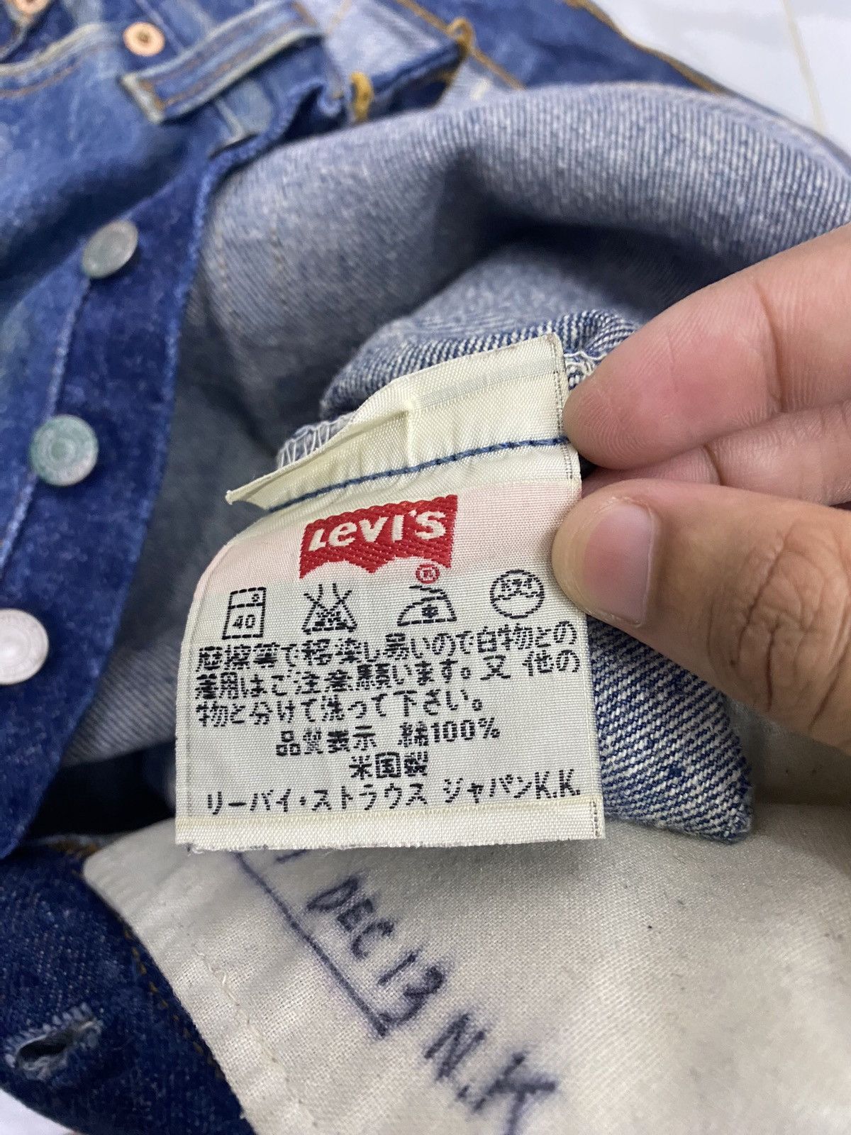 Levi's RARE🔥VTG LEVIS 501 BAGGY JEANS DISTRESSED DENIM Size US 32 / EU 48 - 10 Thumbnail