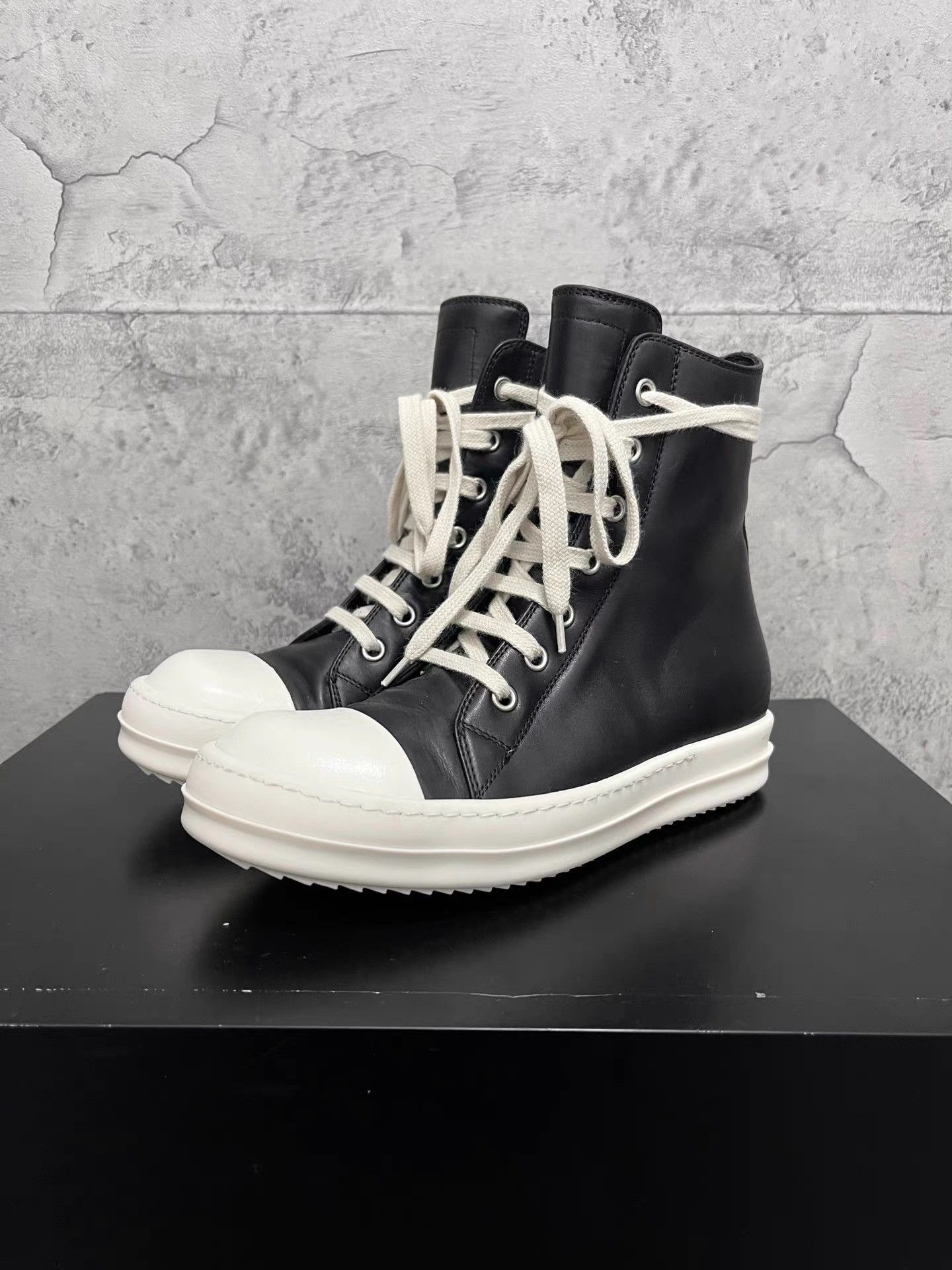 Rick Owens Rick Owens Mainline 17FW Horsehide Big Converse K34 Size US 5 / IT 35 - 2 Thumbnail