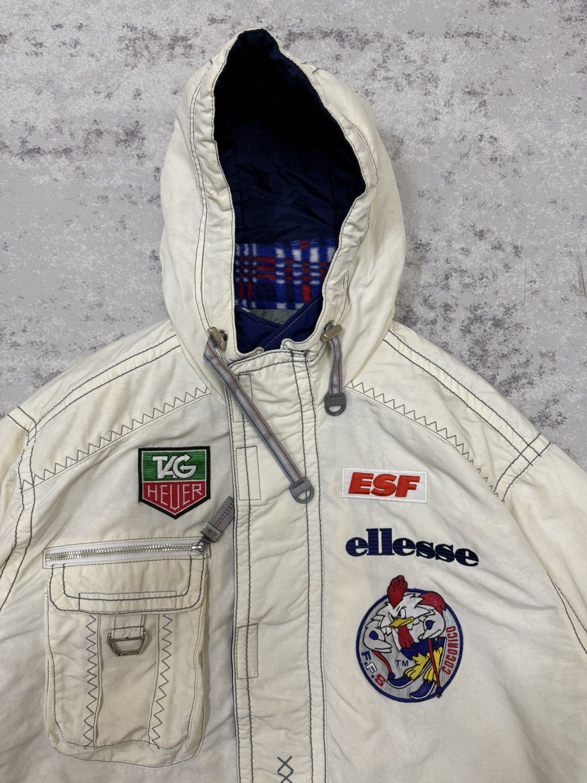 Ellesse × Goldwin VINTAGE 90s ELLESSE MADE BY GOLDWIN SKI JACKET Size US L / EU 52-54 / 3 - 6 Thumbnail