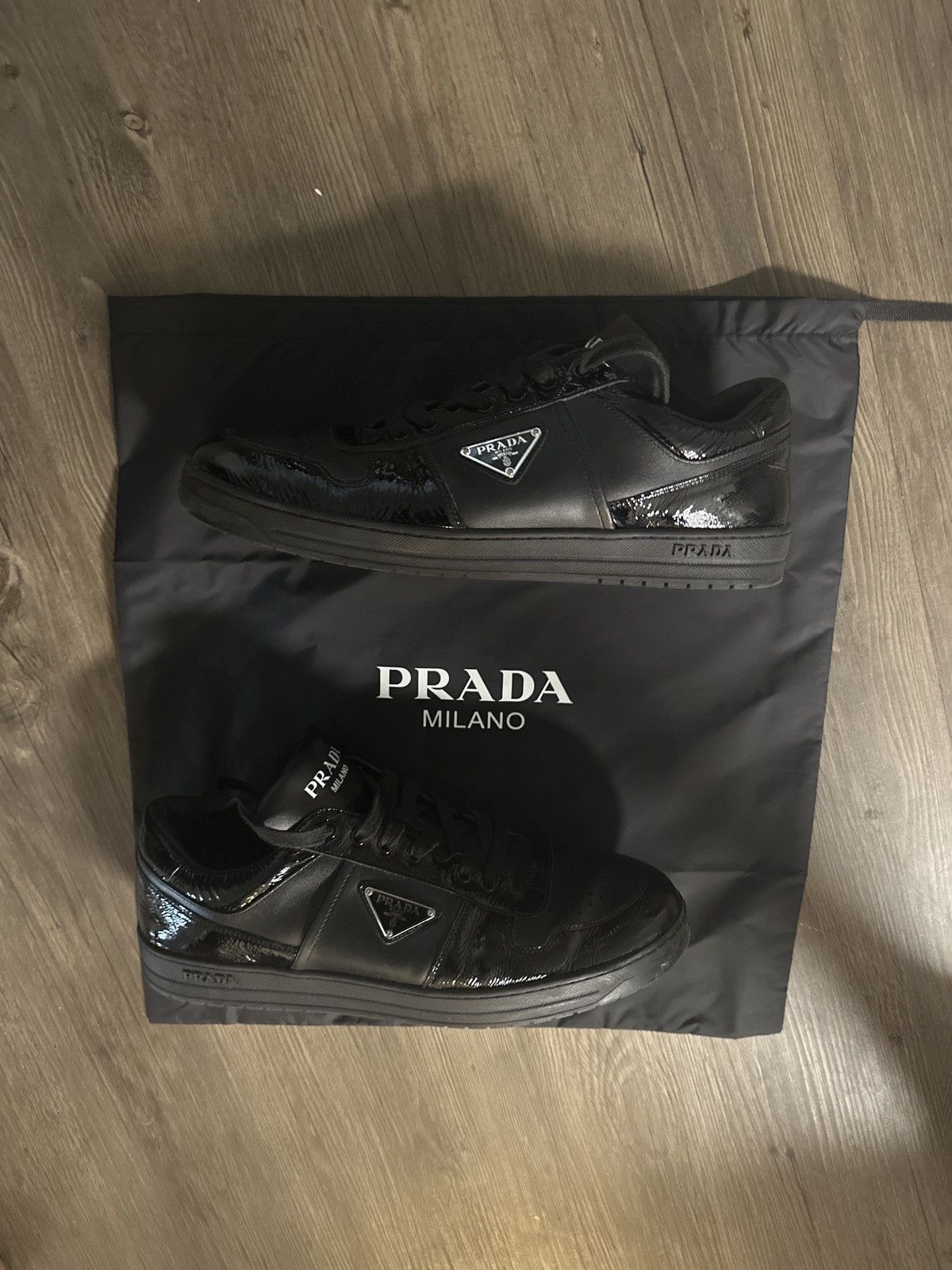Prada Prada DownTown Leather Size US 11 / EU 44 - 3 Thumbnail