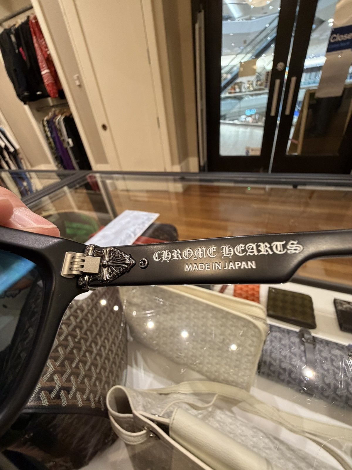 Chrome Hearts Chrome Hearts Box Officer Sunglasses Size ONE SIZE - 7 Thumbnail