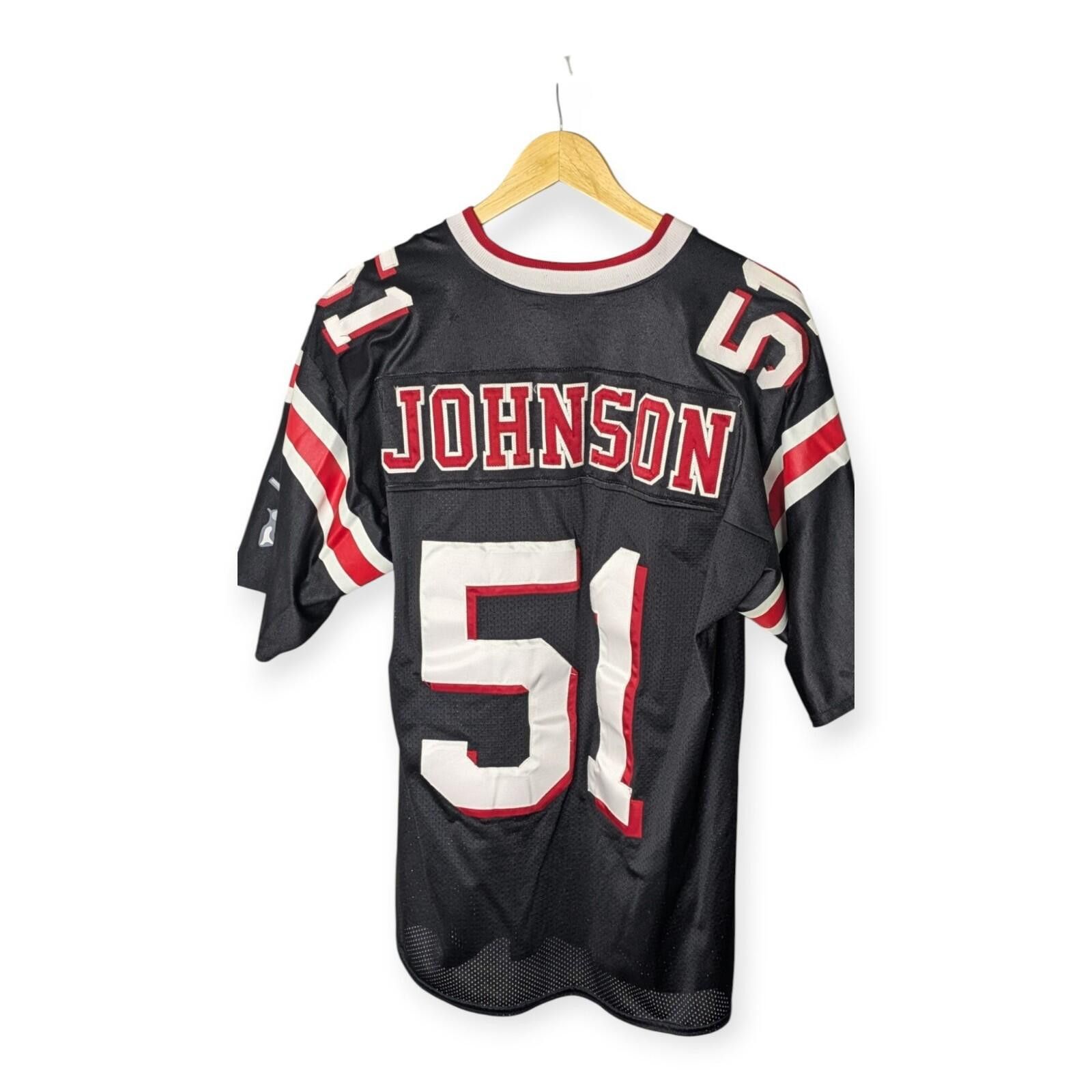 Puma Calgary Stampeders Alondra Johnson #51 CFL Jersey Men's M Size US M / EU 48-50 / 2 - 2 Thumbnail