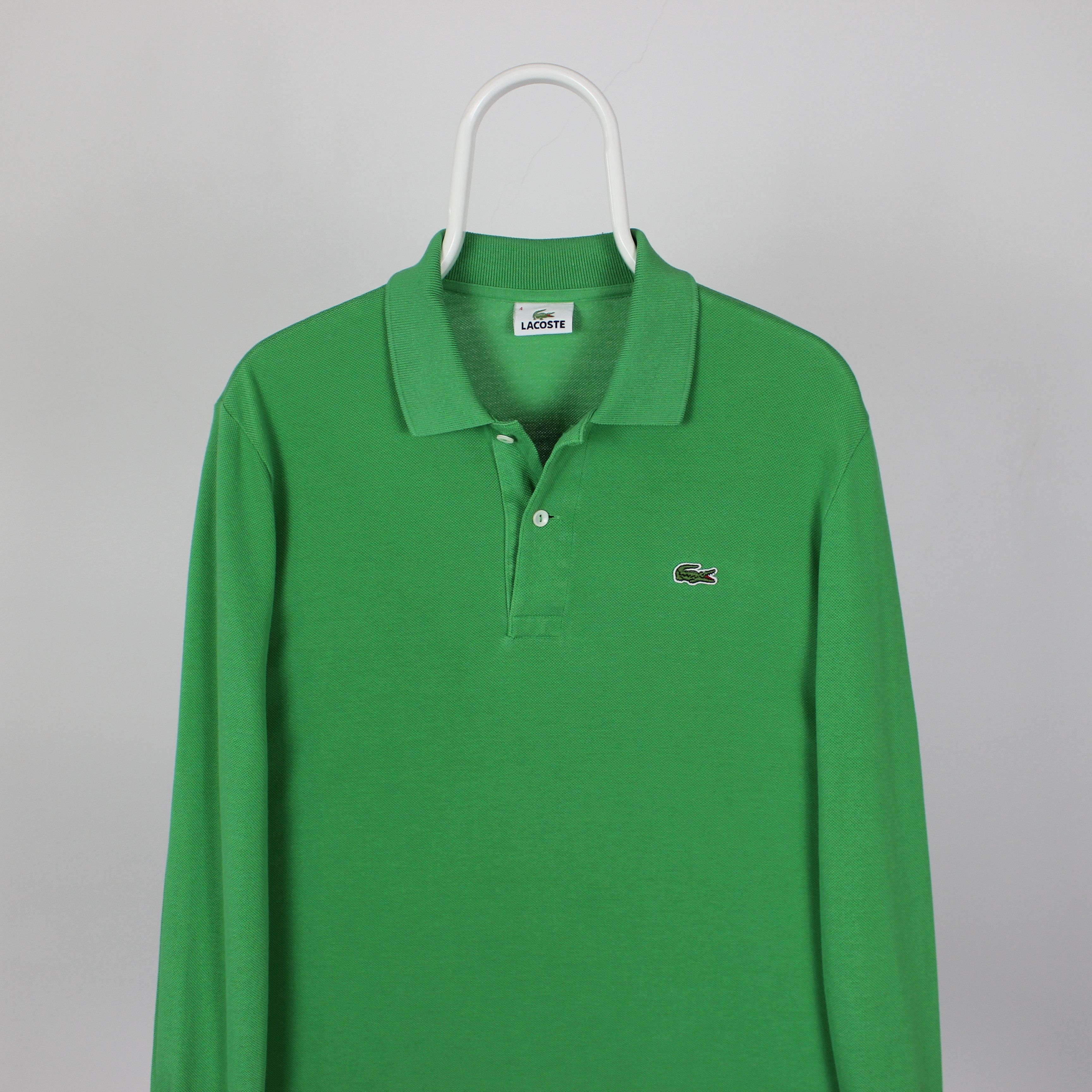 Lacoste Lacoste longsleeve green sweatshirt M L Size US L / EU 52-54 / 3 - 1 Thumbnail