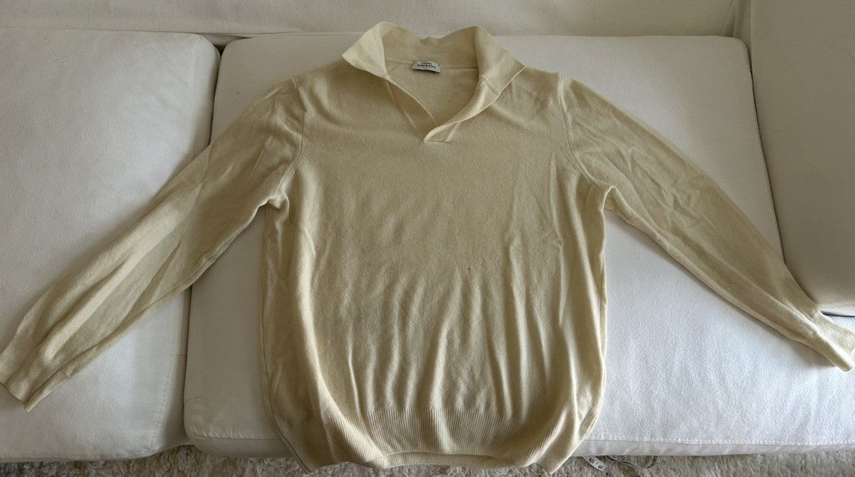 Berg & Berg Berg and berg cream polo sweater Size US L / EU 52-54 / 3 - 1 Thumbnail