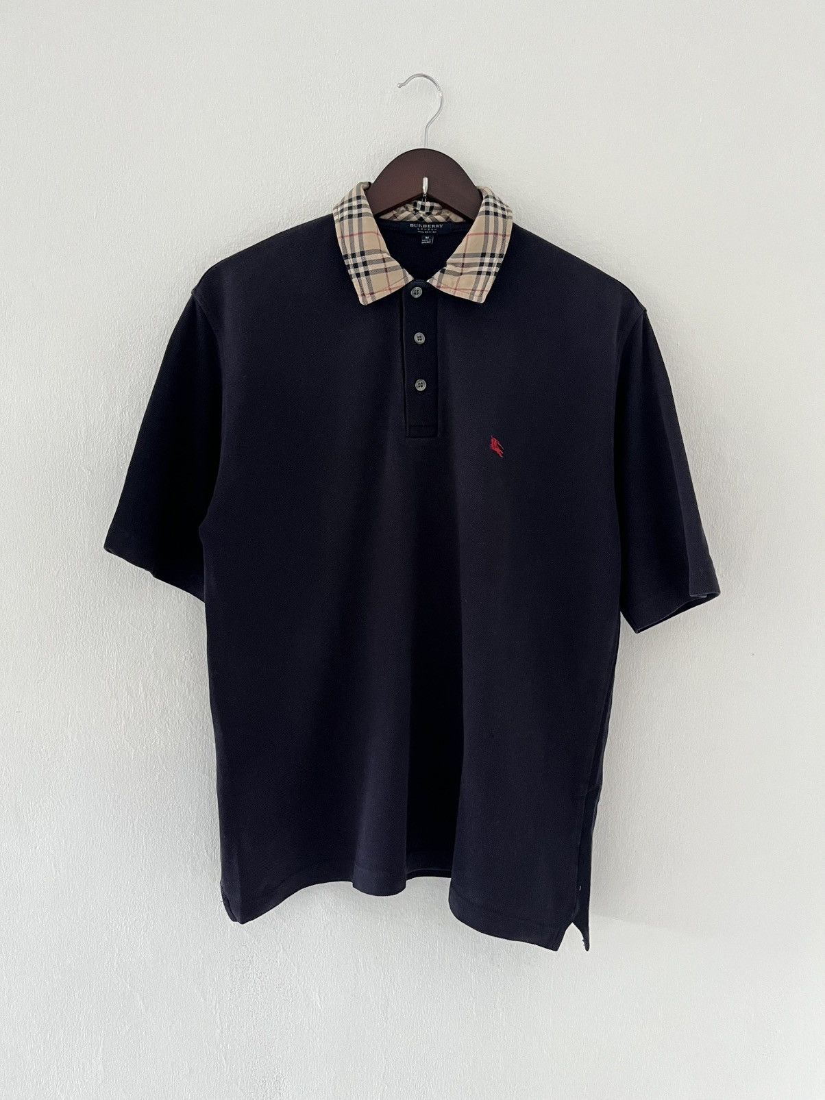 Burberry Vintage Burberry Nova Check Polo Size US M / EU 48-50 / 2 - 1 Thumbnail