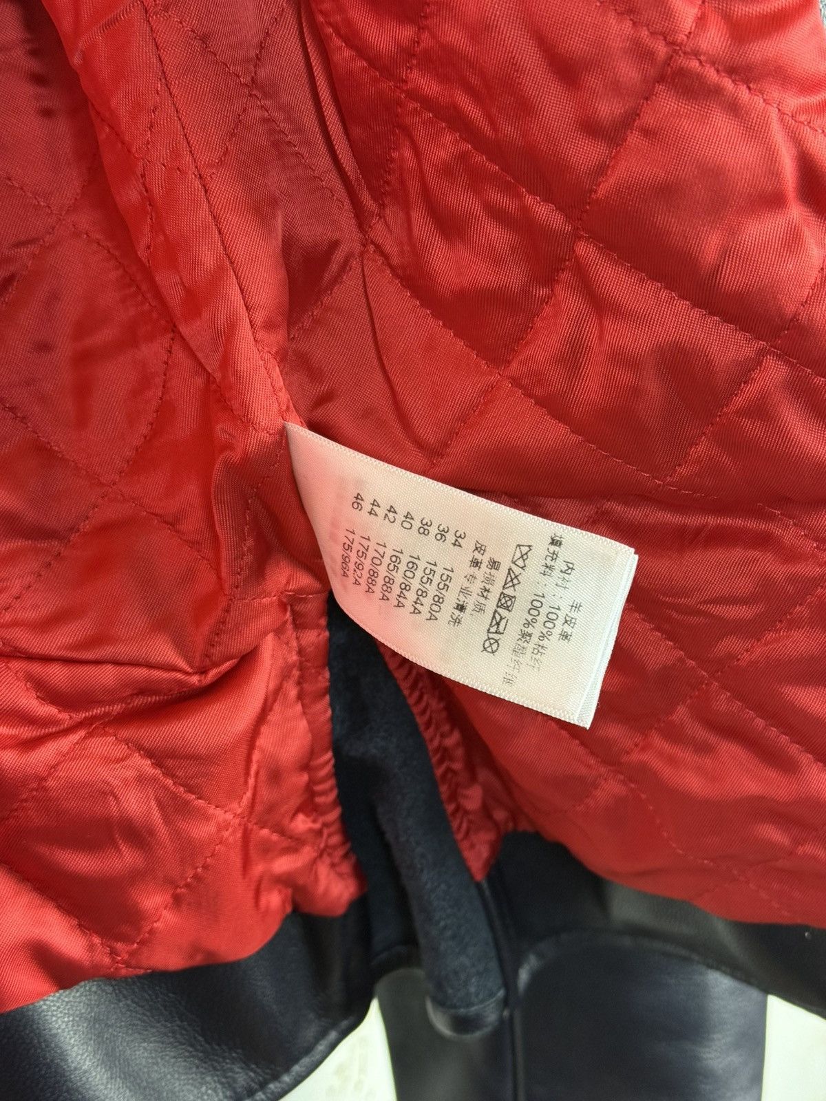 Celine Celine Phoebe Philo Sheepskin Leather Biker Jacket Dark Navy Size XS / US 0-2 / IT 36-38 - 13 Thumbnail