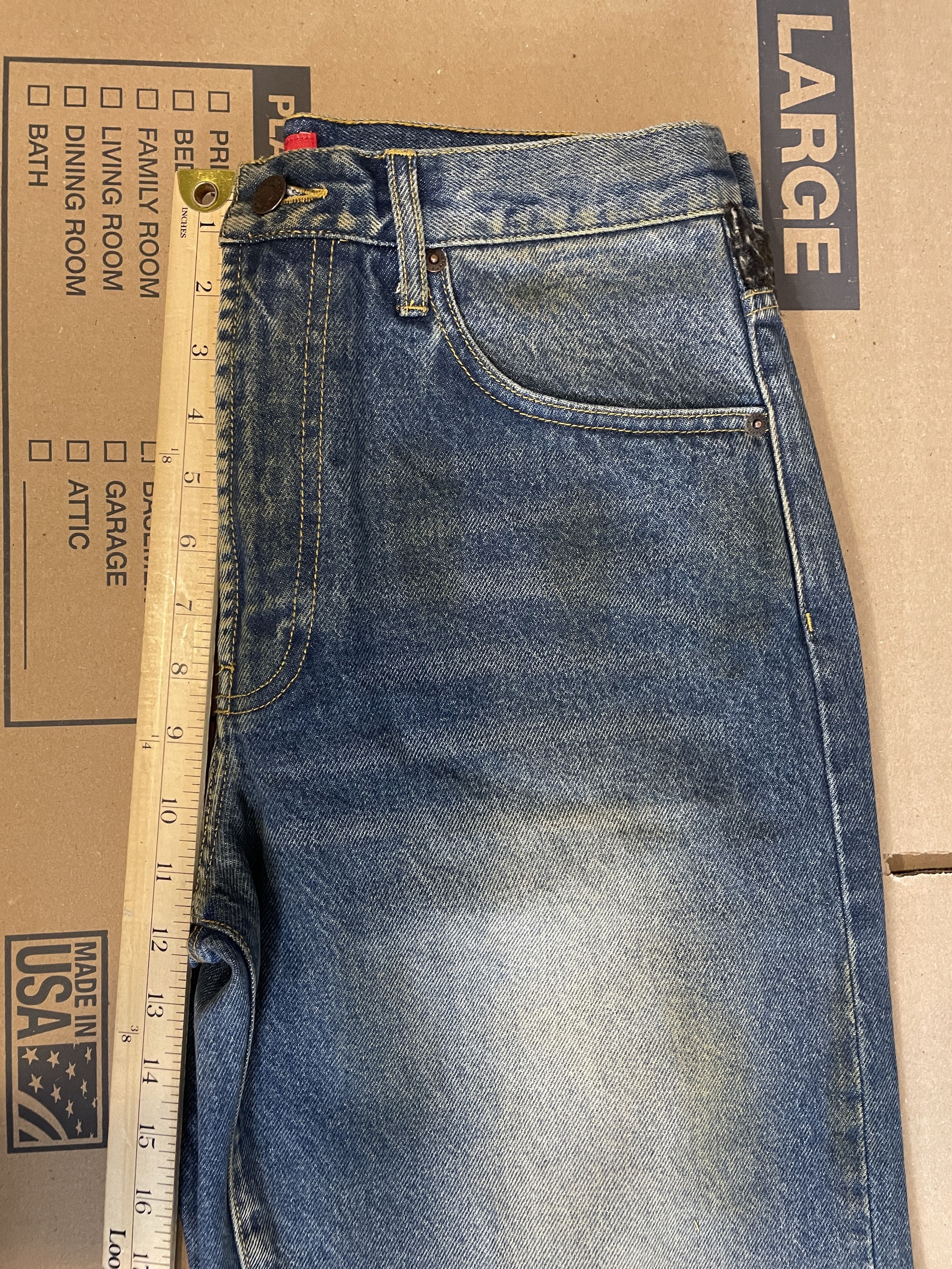Supreme LEOPARD FAUX FUR LOOSE FIT JEANS Size US 30 / EU 46 - 9 Thumbnail