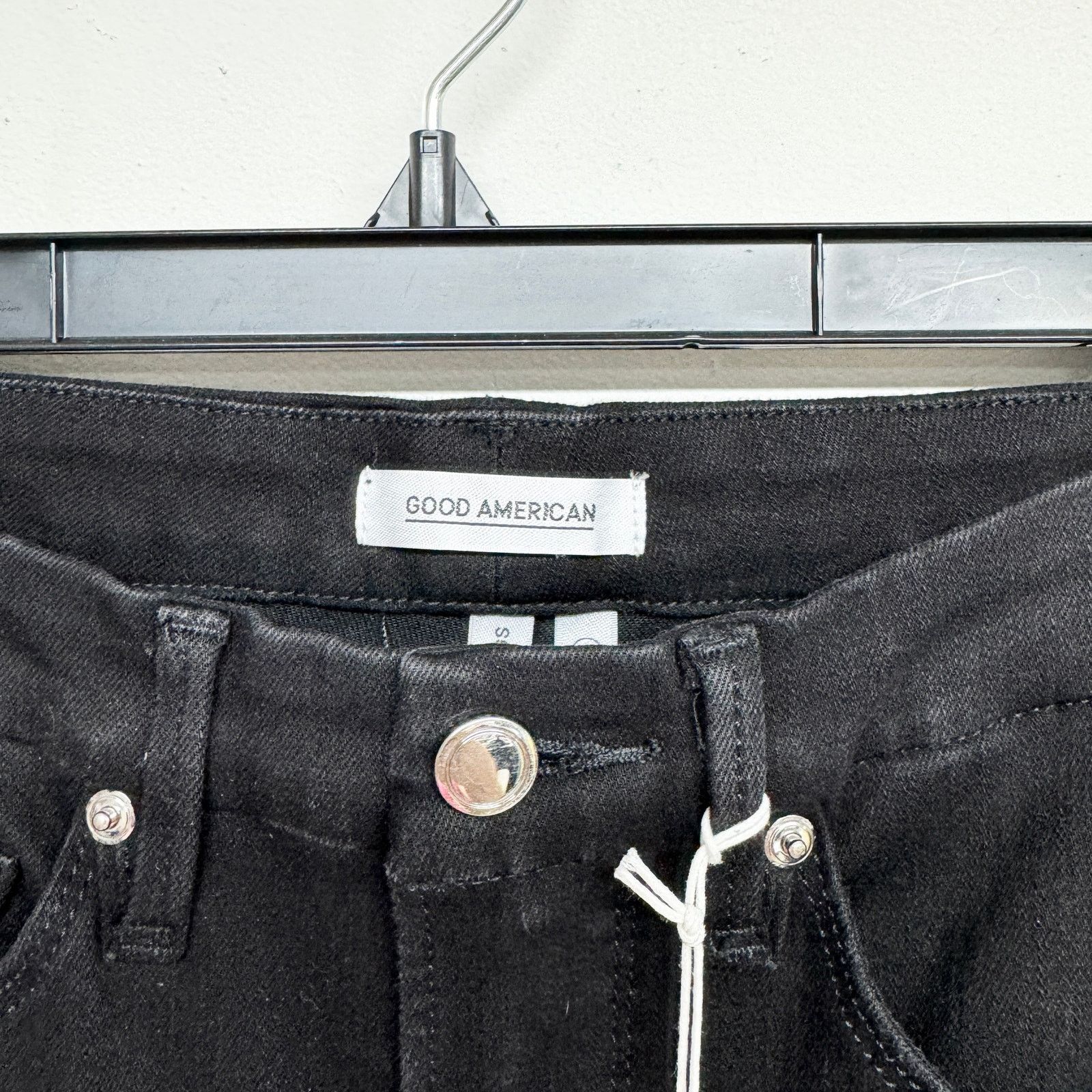 Good American Good American Good Waist Crop Side Slit Sz 6/28 Skinny Jeans Size 28" / US 6 / IT 42 - 2 Thumbnail