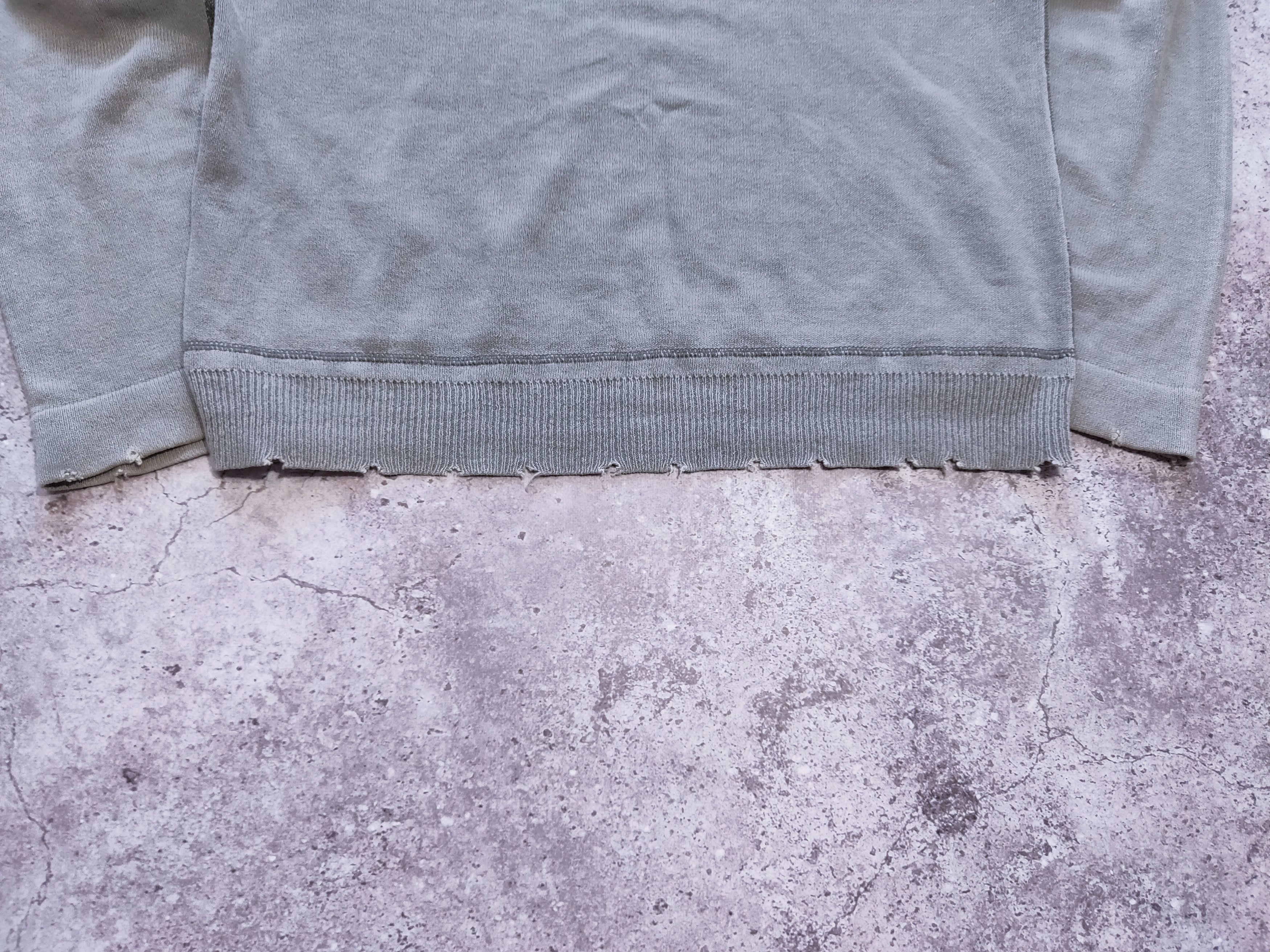 Edwin × Japanese Brand 90s EDWIN JAPAN Distressed SWEATSHIRT Knitwear Sweater Size US L / EU 52-54 / 3 - 3 Thumbnail